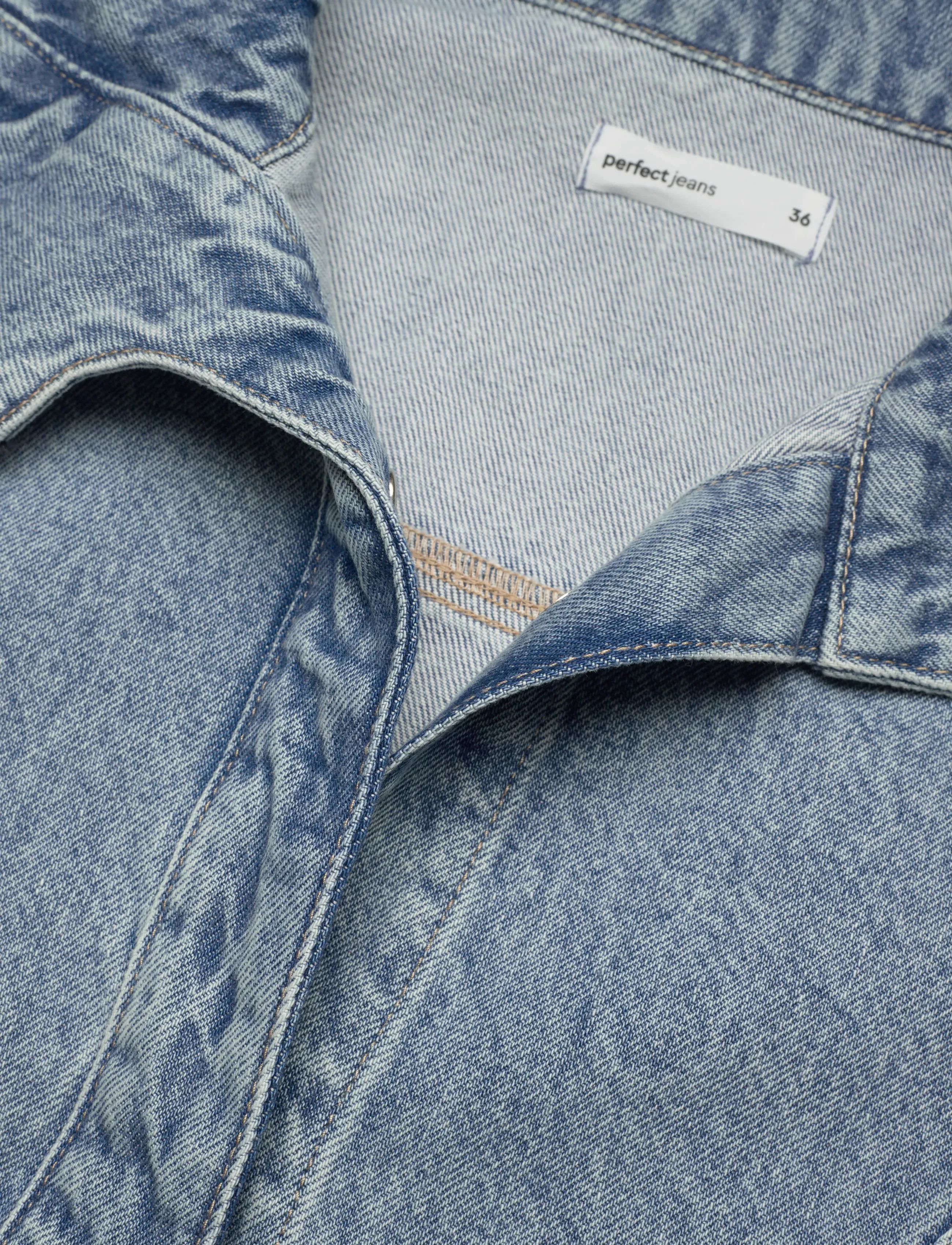 Gina Tricot - Sculpted denim jacket - cold blue (5019) - 2