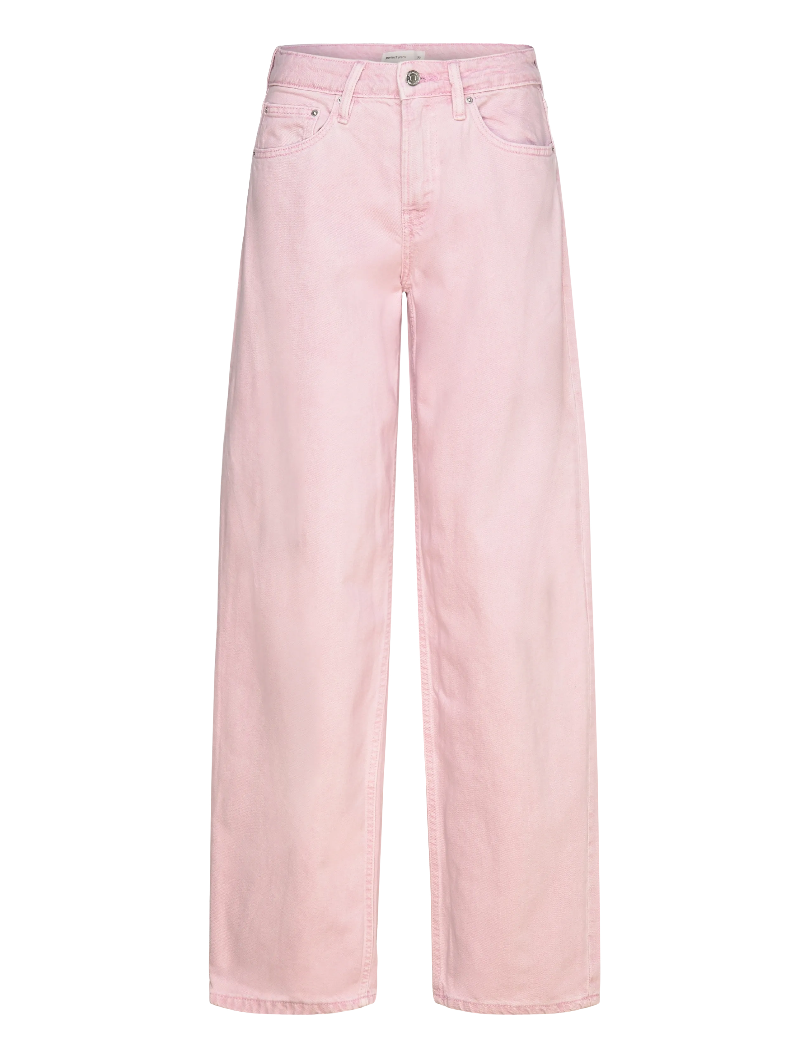 Gina Tricot - Baggy-crush tall jeans - jeans met wijde pijpen - orchid pink (3219) - 1