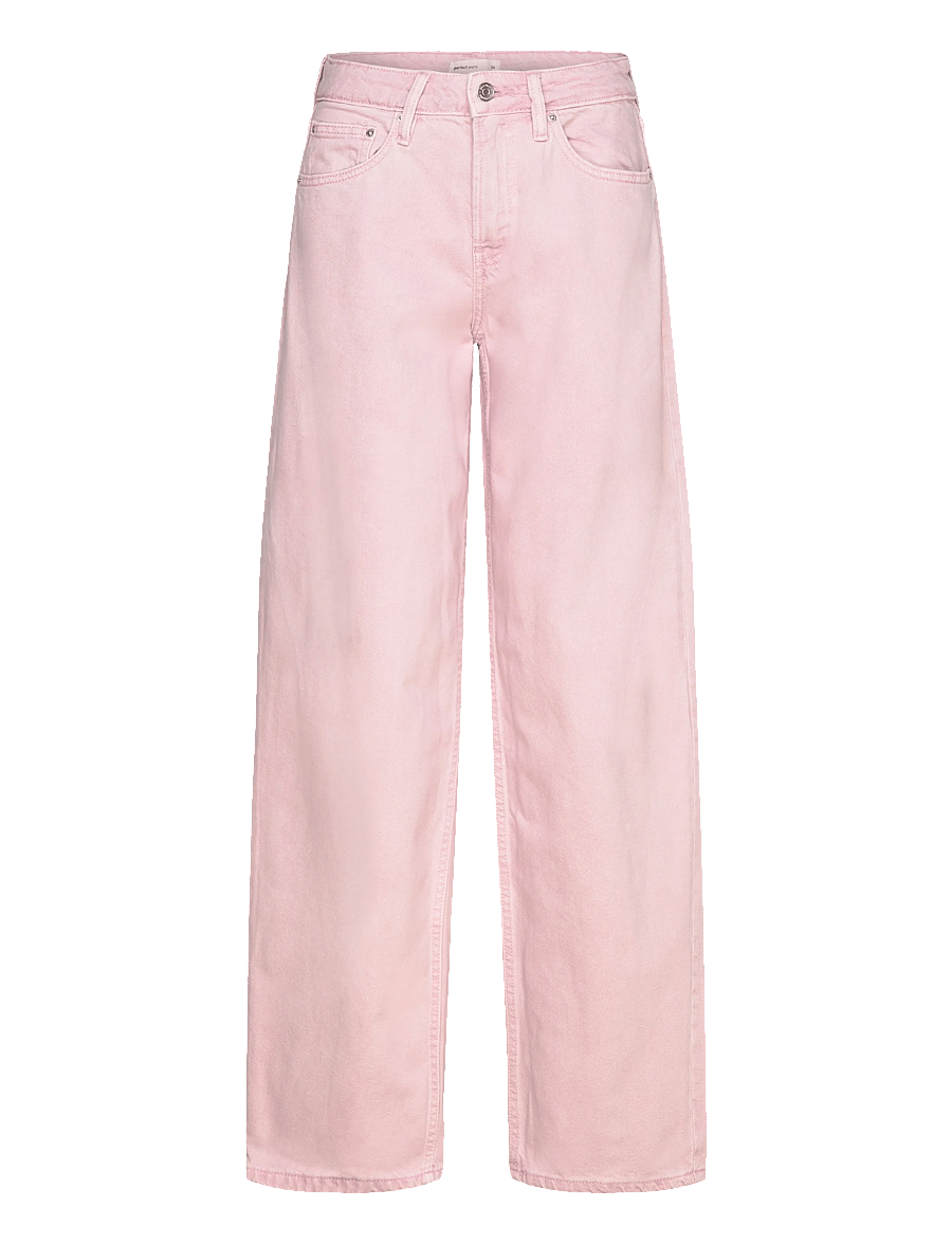 Gina Tricot - Baggy-crush tall jeans - jeans met wijde pijpen - orchid pink (3219) - 1