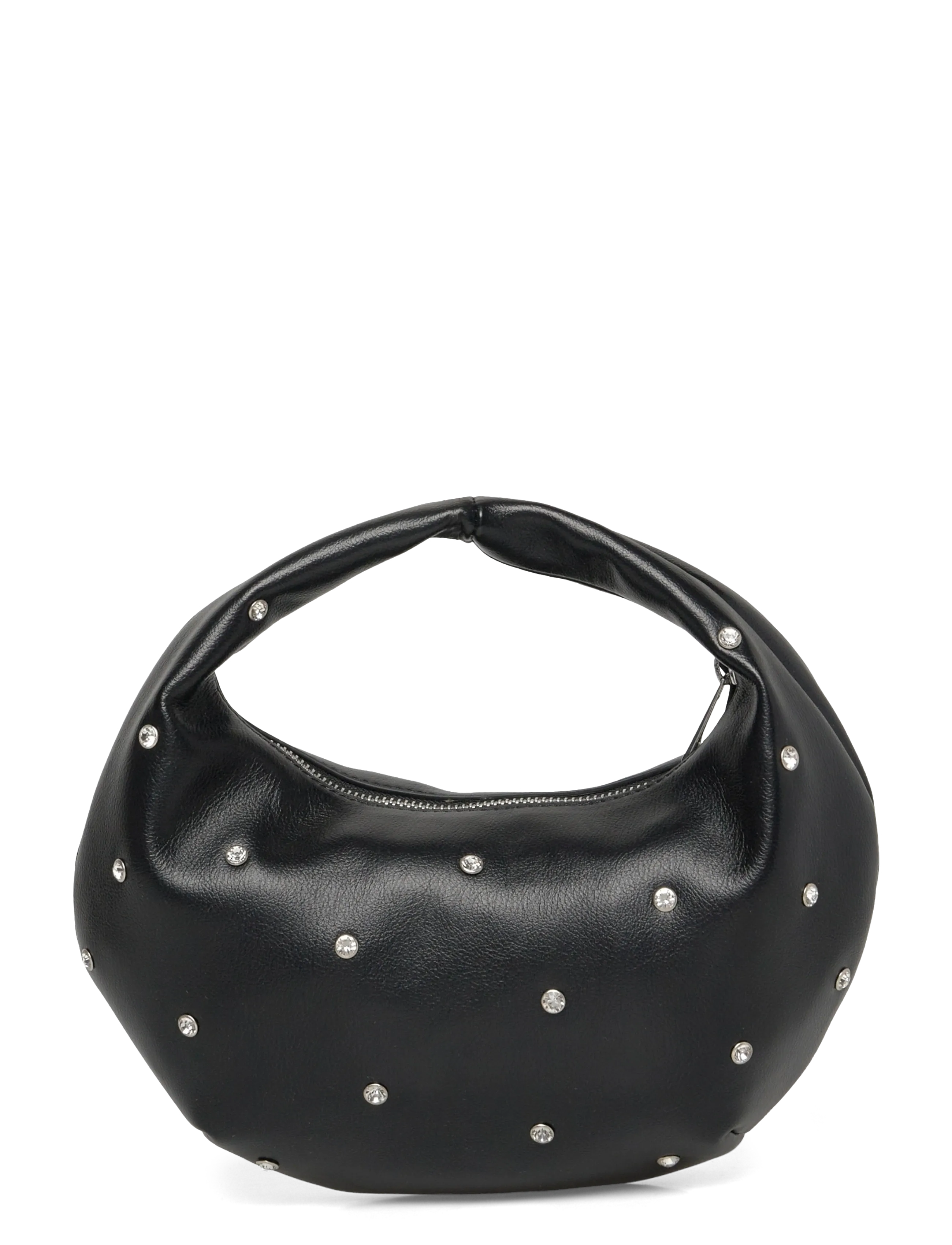 Gina Tricot - Soft round studded handbag - special occasions - black (9000) - 1