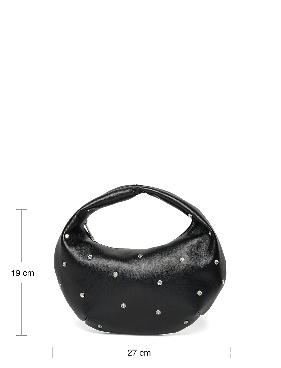 Gina Tricot - Soft round studded handbag - special occasions - black (9000) - 3