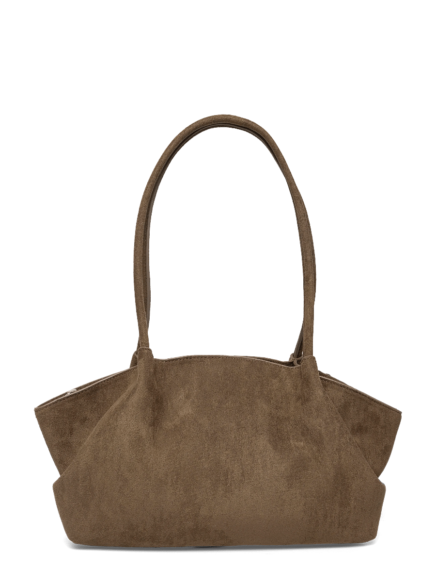 Gina Tricot - Fold detail shoulder bag - khaki (7260) - 0