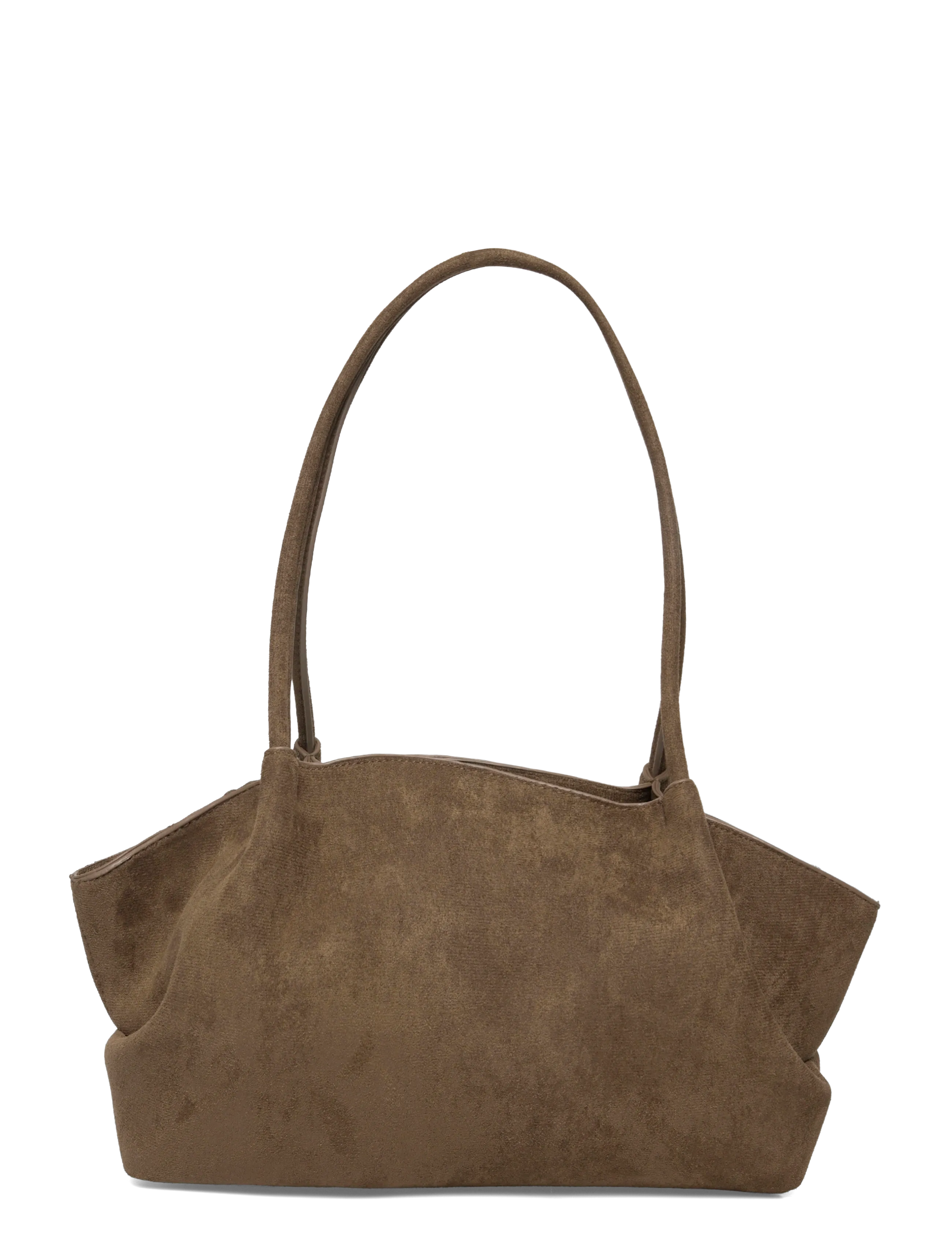 Gina Tricot - Fold detail shoulder bag - khaki (7260) - 1