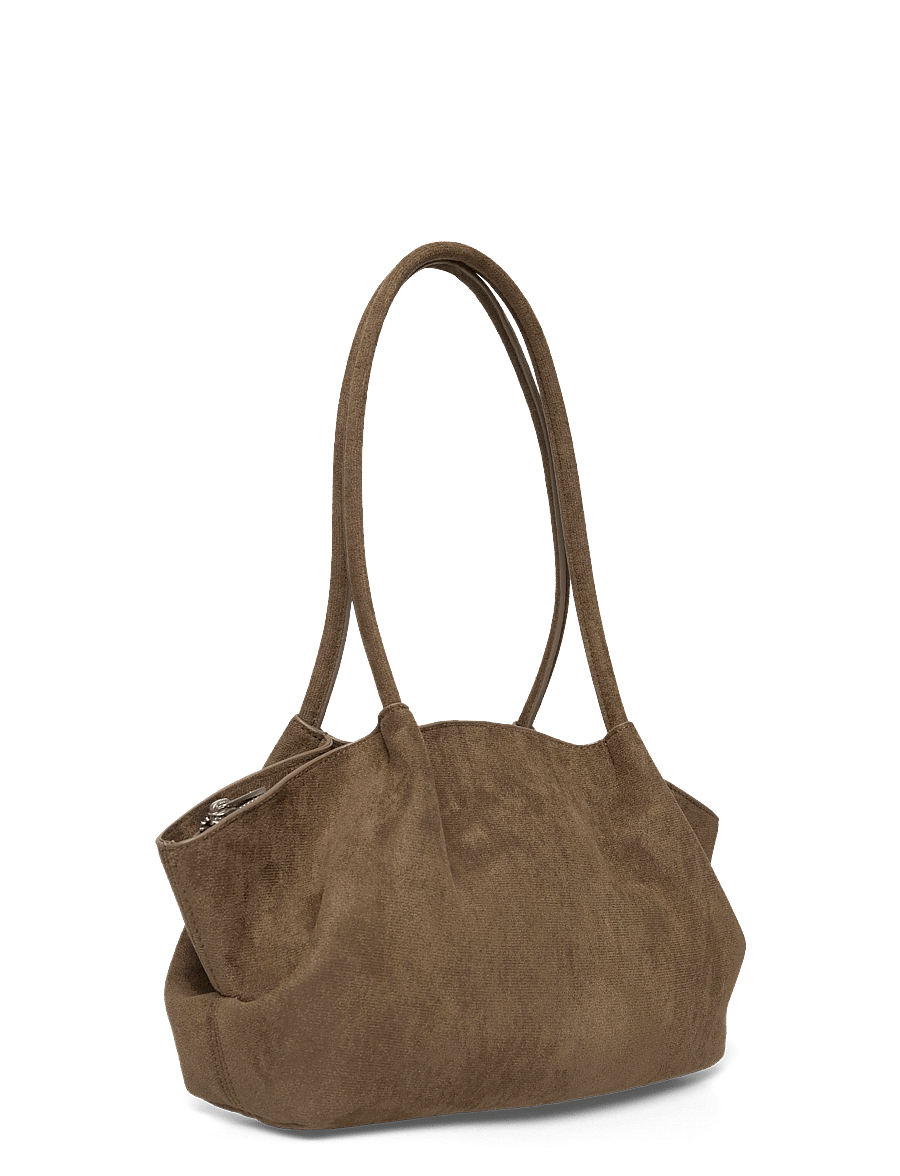 Gina Tricot - Fold detail shoulder bag - khaki (7260) - 2