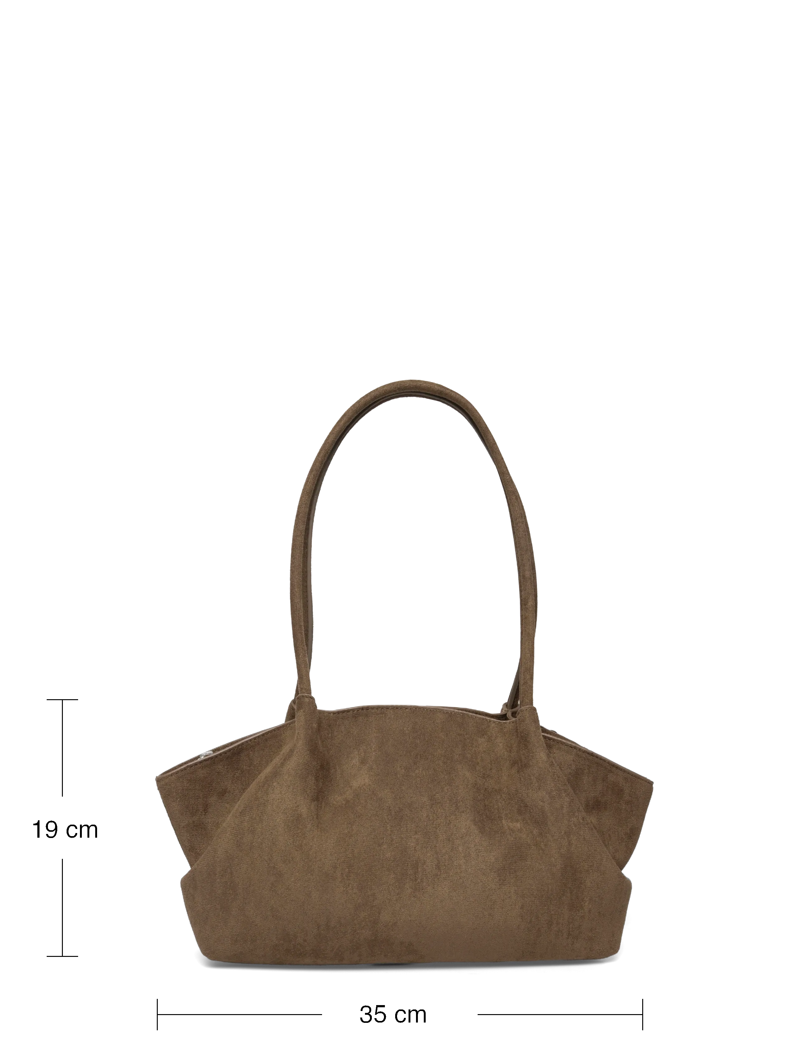 Gina Tricot - Fold detail shoulder bag - khaki (7260) - 3