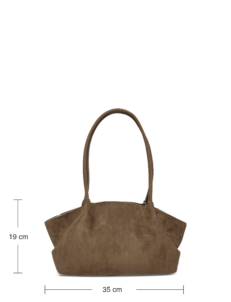 Gina Tricot - Fold detail shoulder bag - khaki (7260) - 3