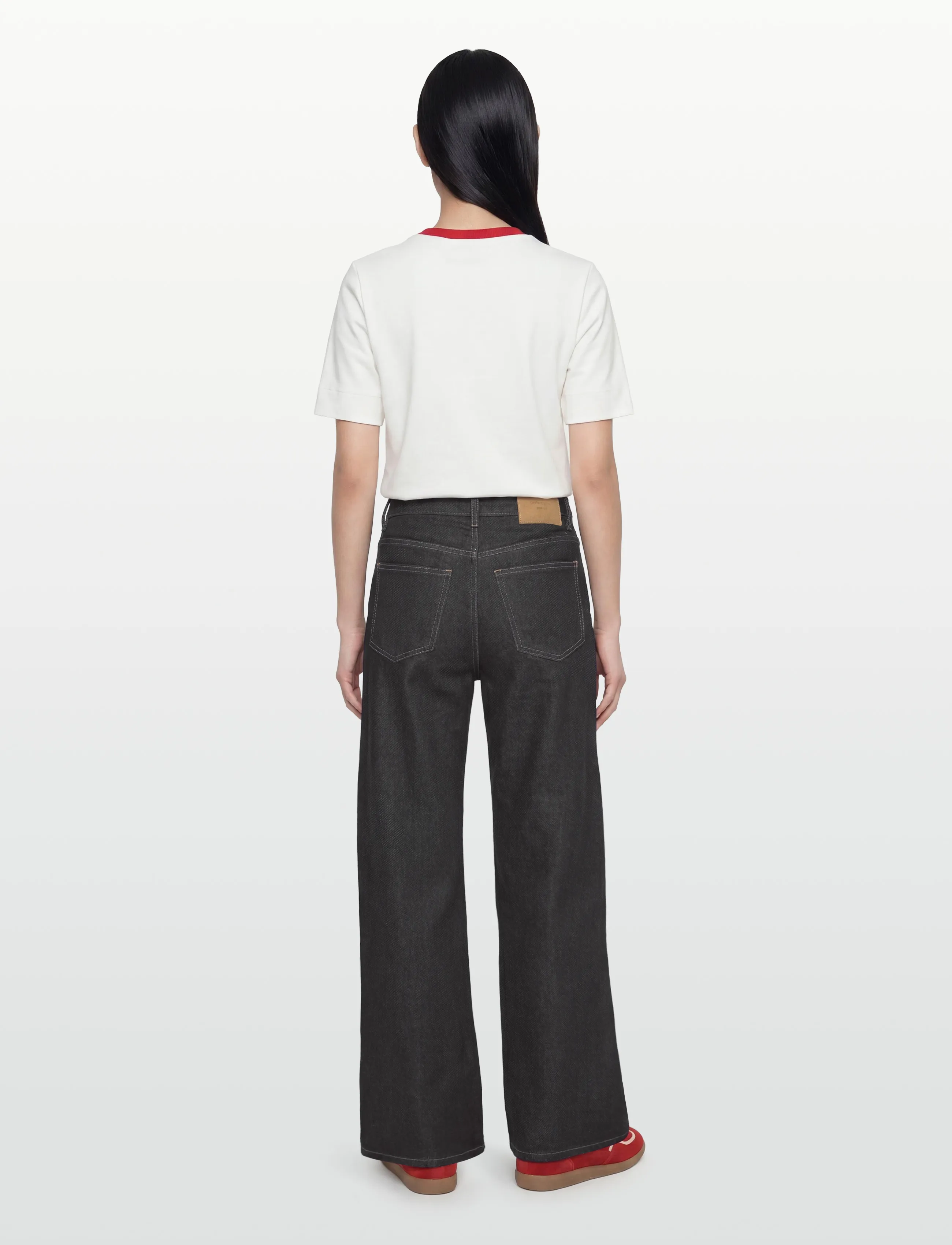 Gina Tricot Low Wide Jeans dam – bild 3