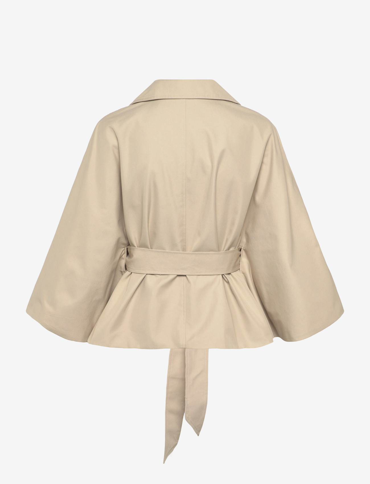 Gina Tricot - Short cape trench jacket - trenchcoats - light beige (7070) - 1