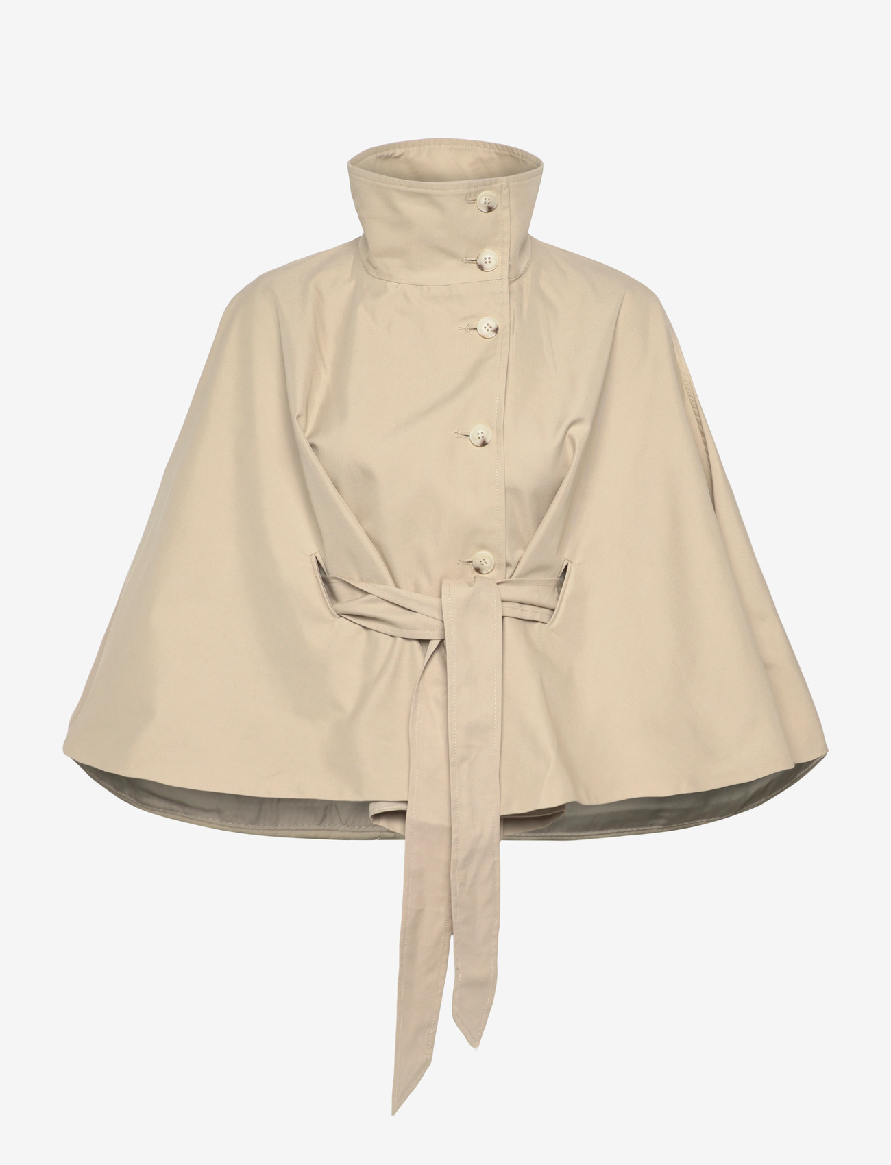 Gina Tricot - Short cape trench jacket - trenchcoats - light beige (7070) - 2