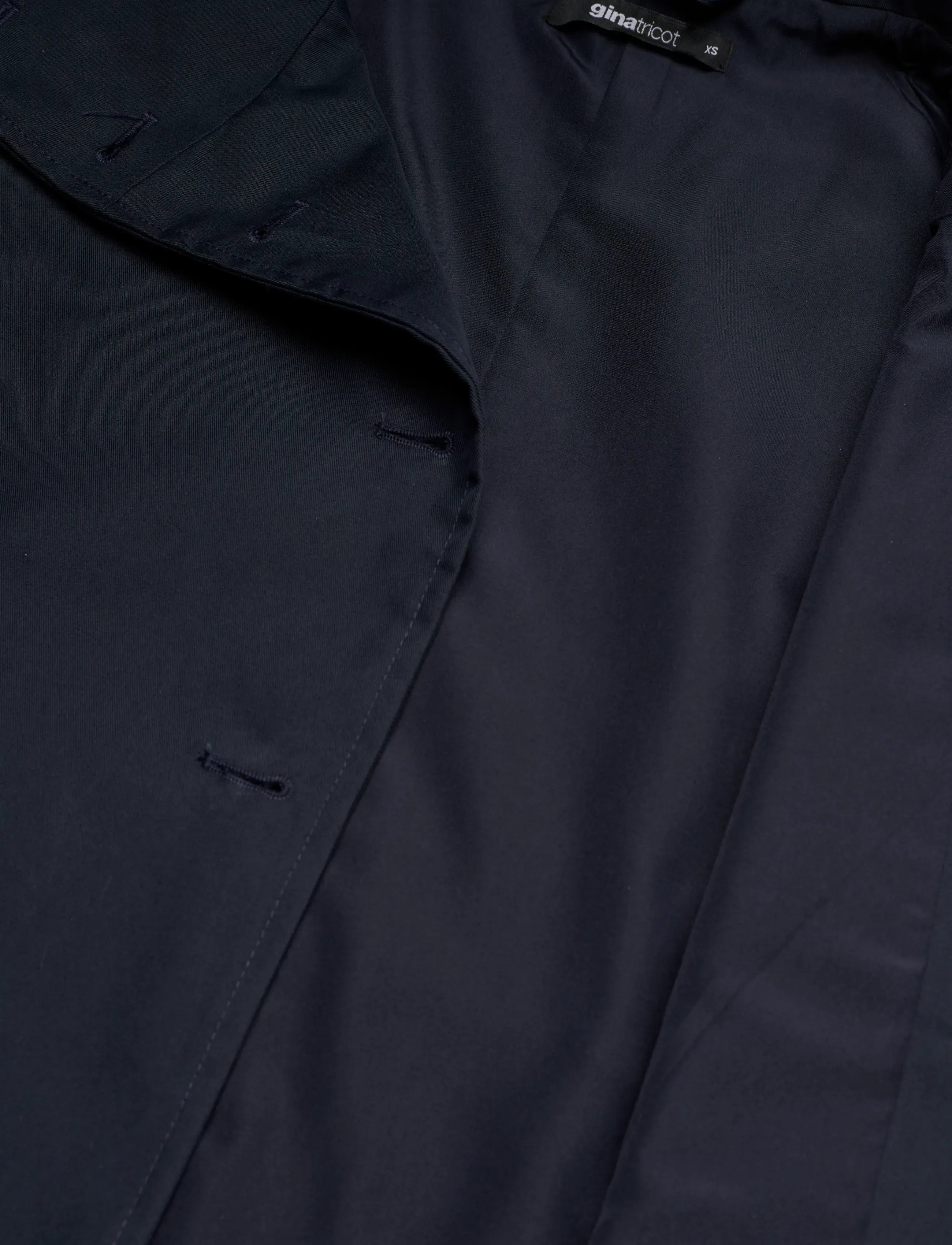 Gina Tricot - Short cape trench jacket - lietpalčiai - navy - 4