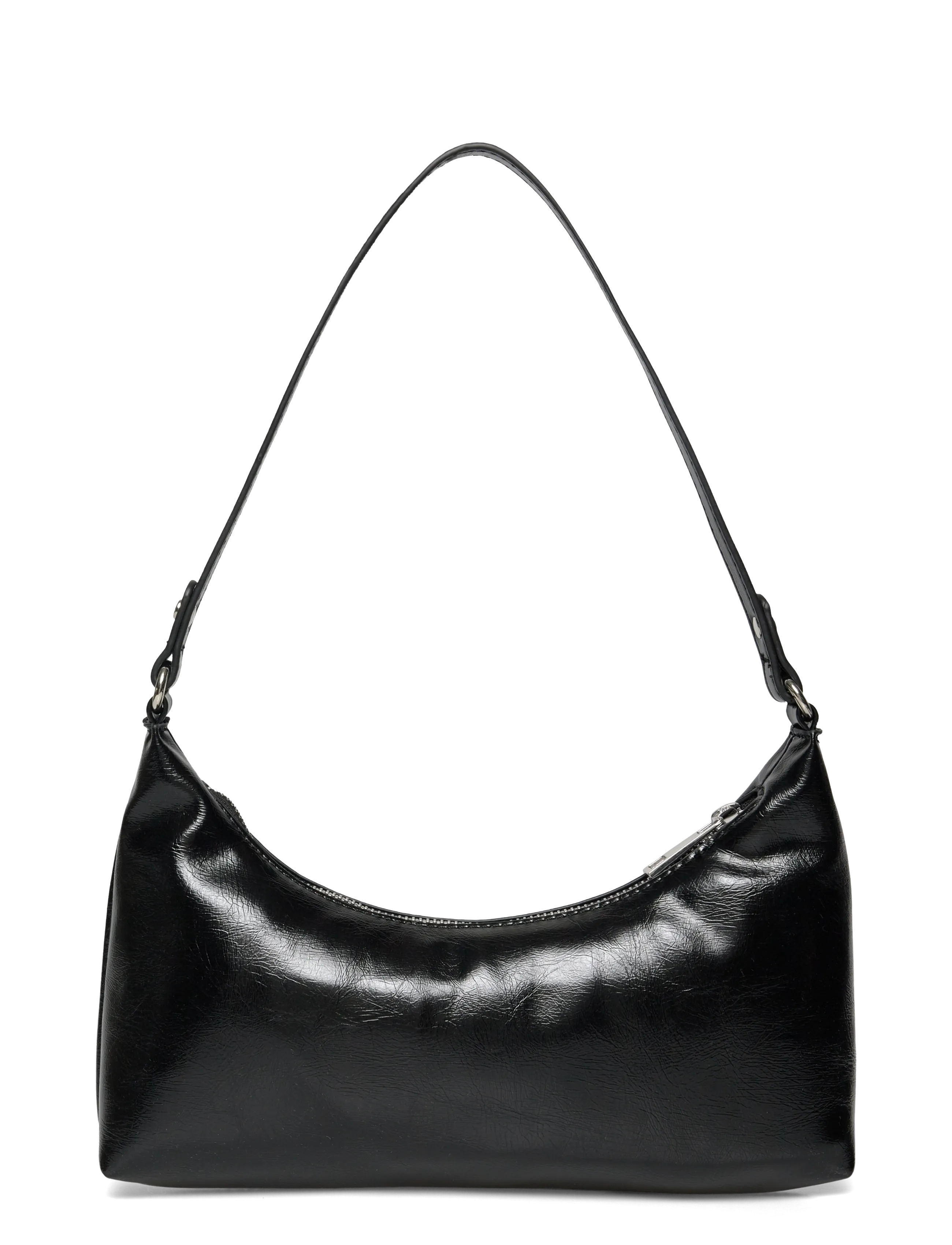 Gina Tricot - Patent shoulder bag - black (9000) - 1