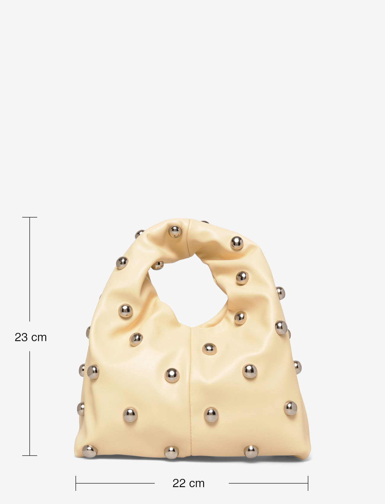 Gina Tricot - Studded handbag - besondere anlässe - butter yellow (2076) - 3