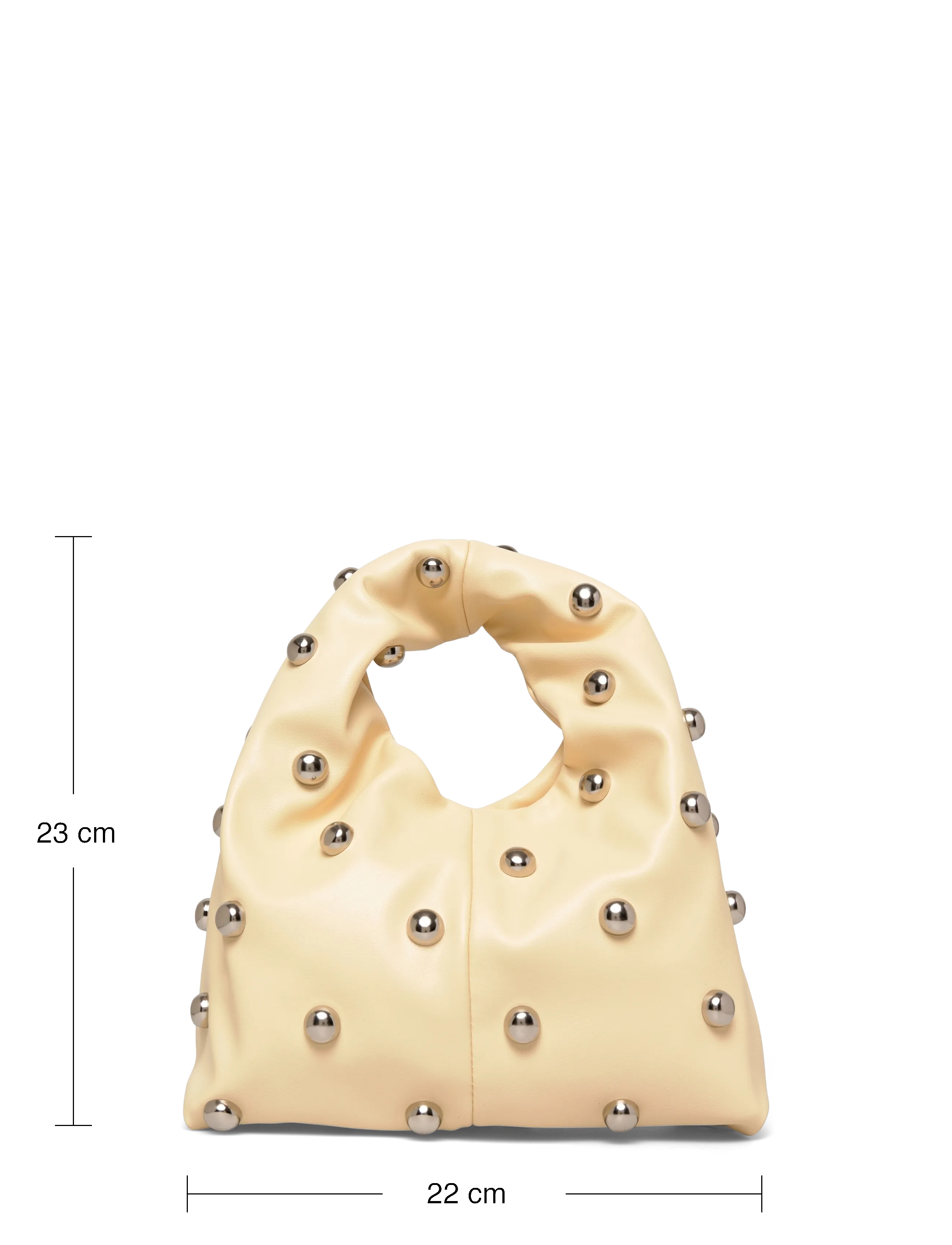 Gina Tricot - Studded handbag - speciella tillfällen - butter yellow (2076) - 3