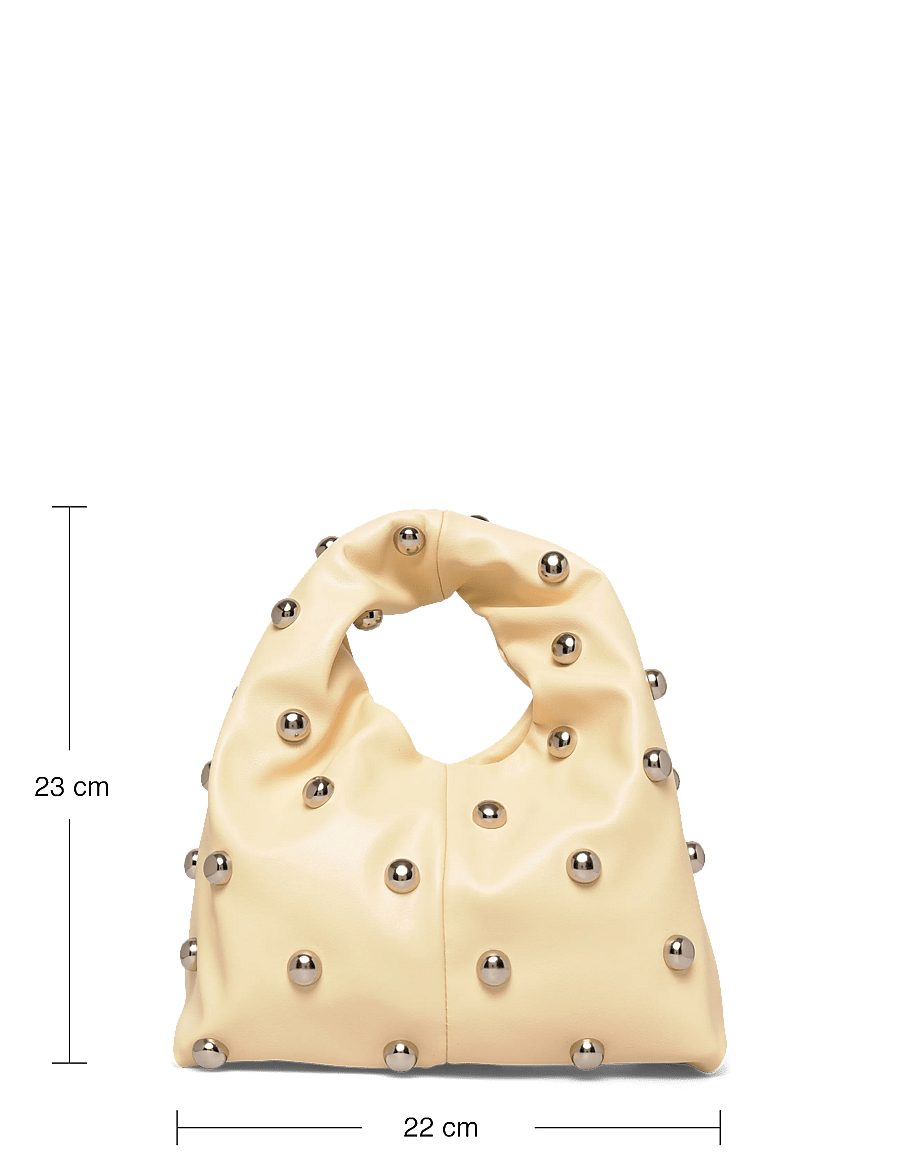 Gina Tricot - Studded handbag - besondere anlässe - butter yellow (2076) - 3