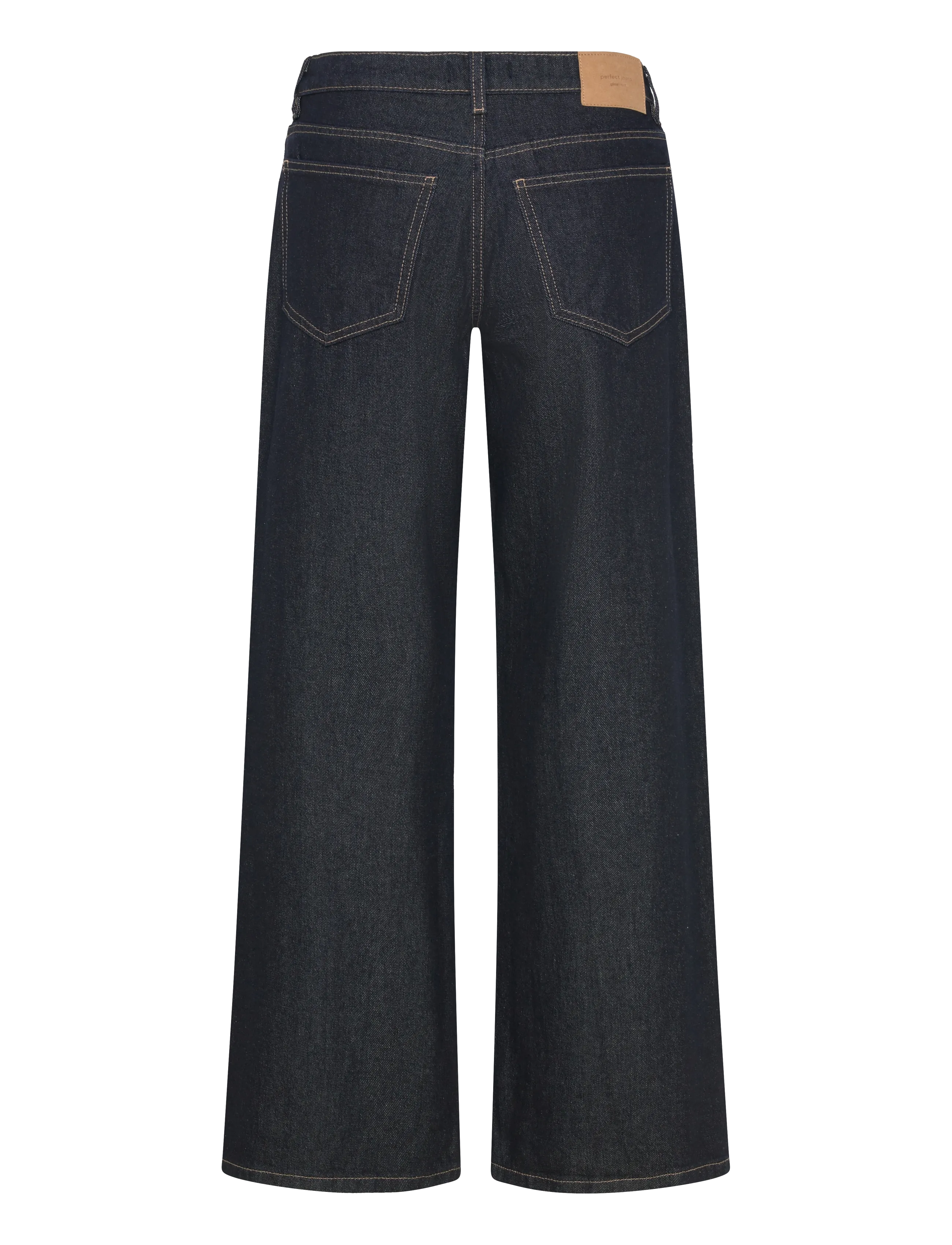 Gina Tricot - Low wide petite jeans - pantalons larges - rinse - 2