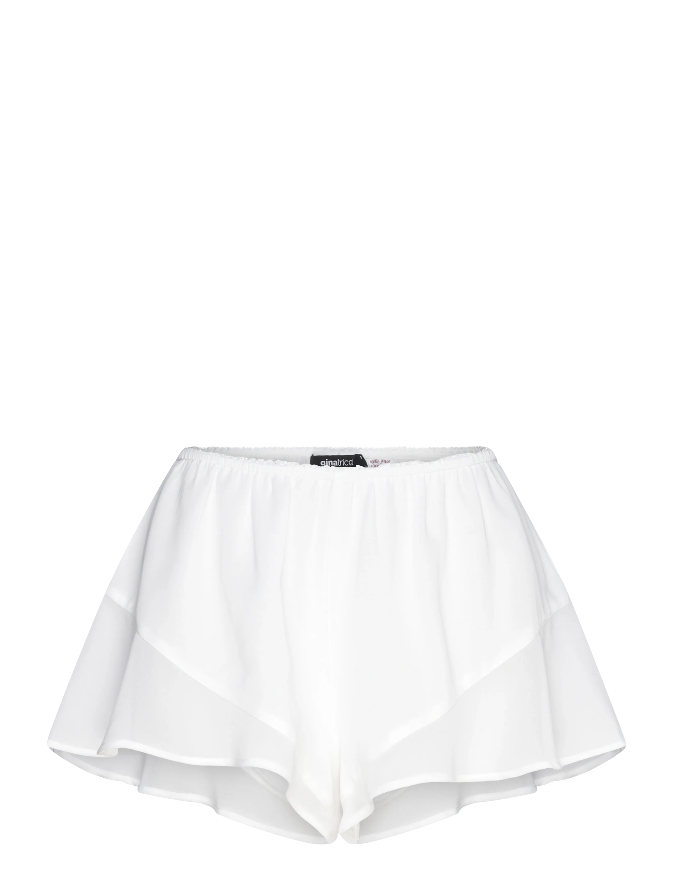 Gina Tricot Chiffon loungewear shorts - Tøj - GARDENIA (1496) / white