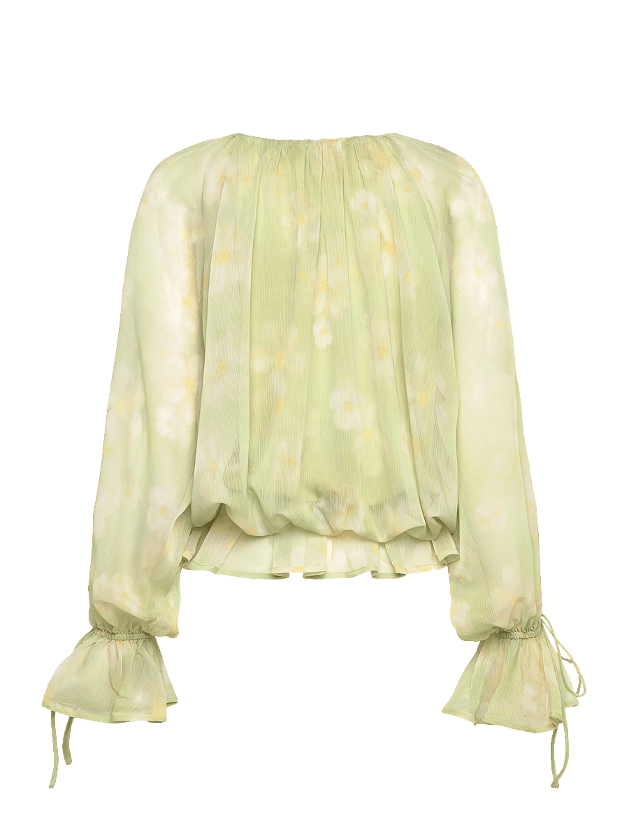 Gina Tricot - Wavy blouse - long sleeved blouses - aop (1440) - 2