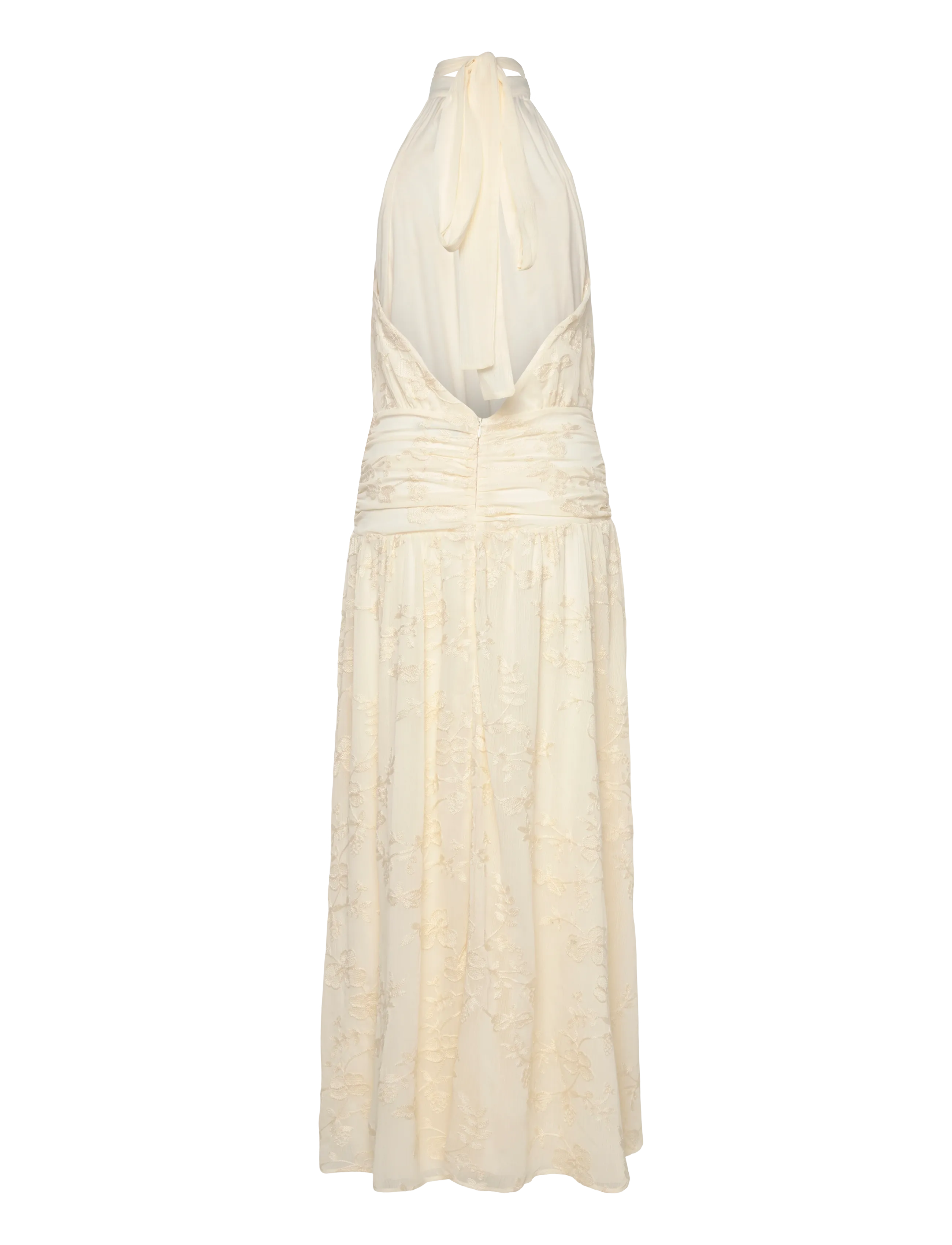 Gina Tricot - Embroidery maxi dress - creme (1263) - 1