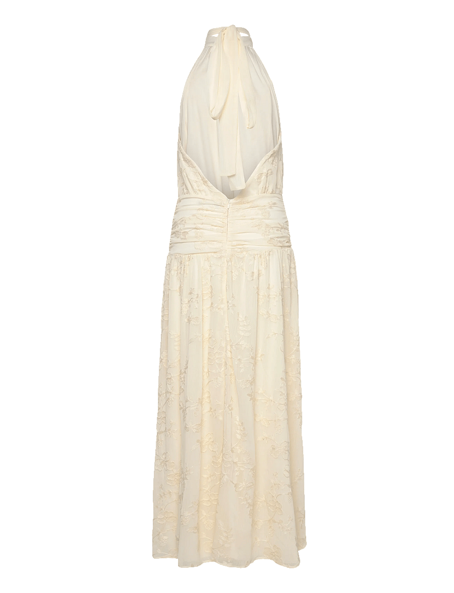 Gina Tricot - Embroidery maxi dress - creme (1263) - 1