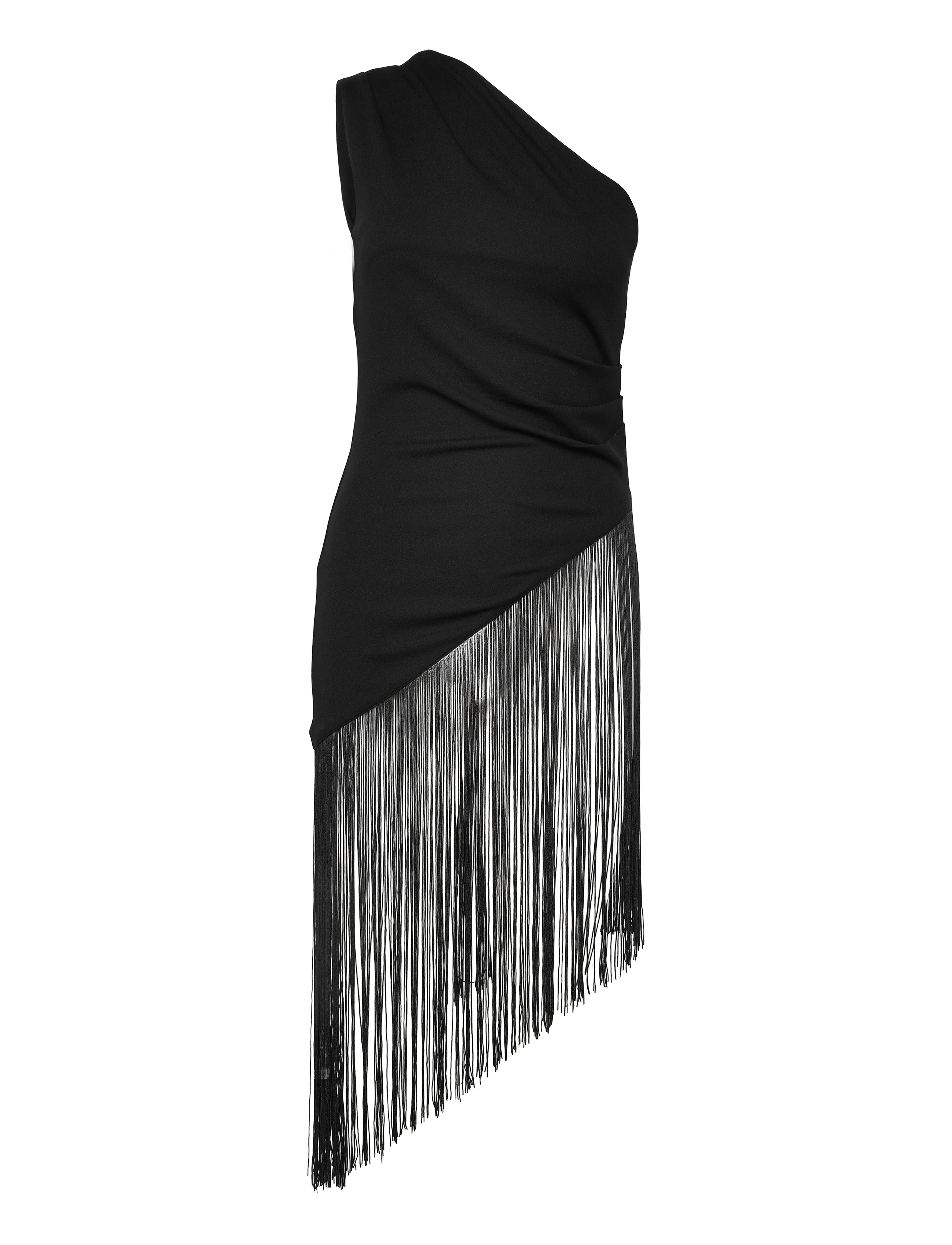 Gina Tricot Fringe Top, XS, Black, T-Shirts & Toppe > Uden Ærmer, Dame