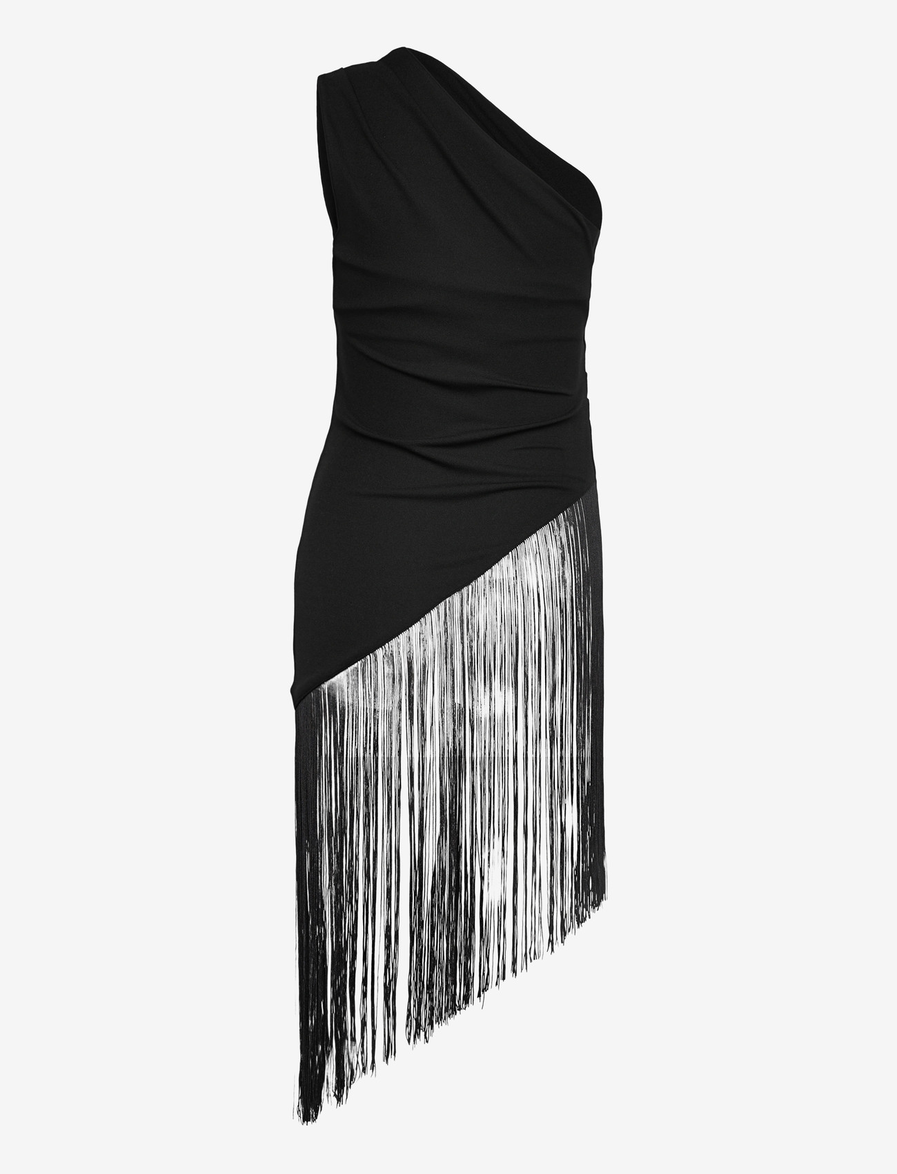 Gina Tricot - Fringe top - korte kjoler - black (9000) - 1