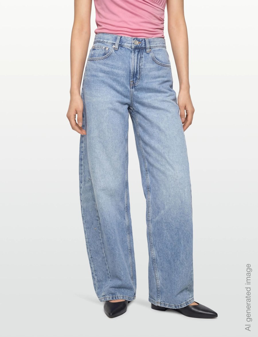 Gina Tricot - Balloon jeans - barrel-teksad - blue - 3