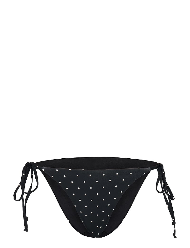 Gina Tricot - Bikini triangle brief - side tie bikinis - black dot (9361) - 0