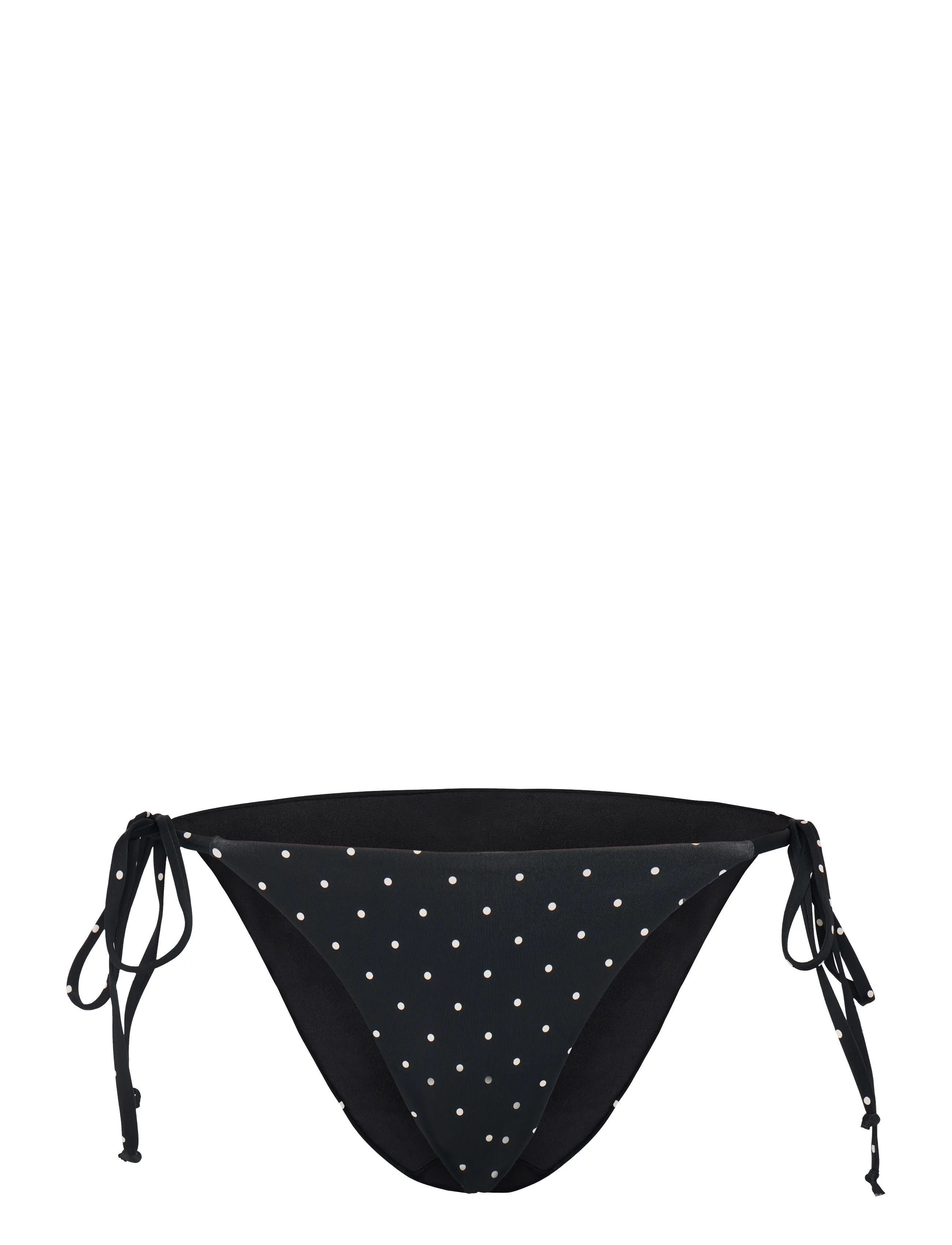 Gina Tricot Bikini triangle brief - Bademode - BLACK DOT (9361) / black
