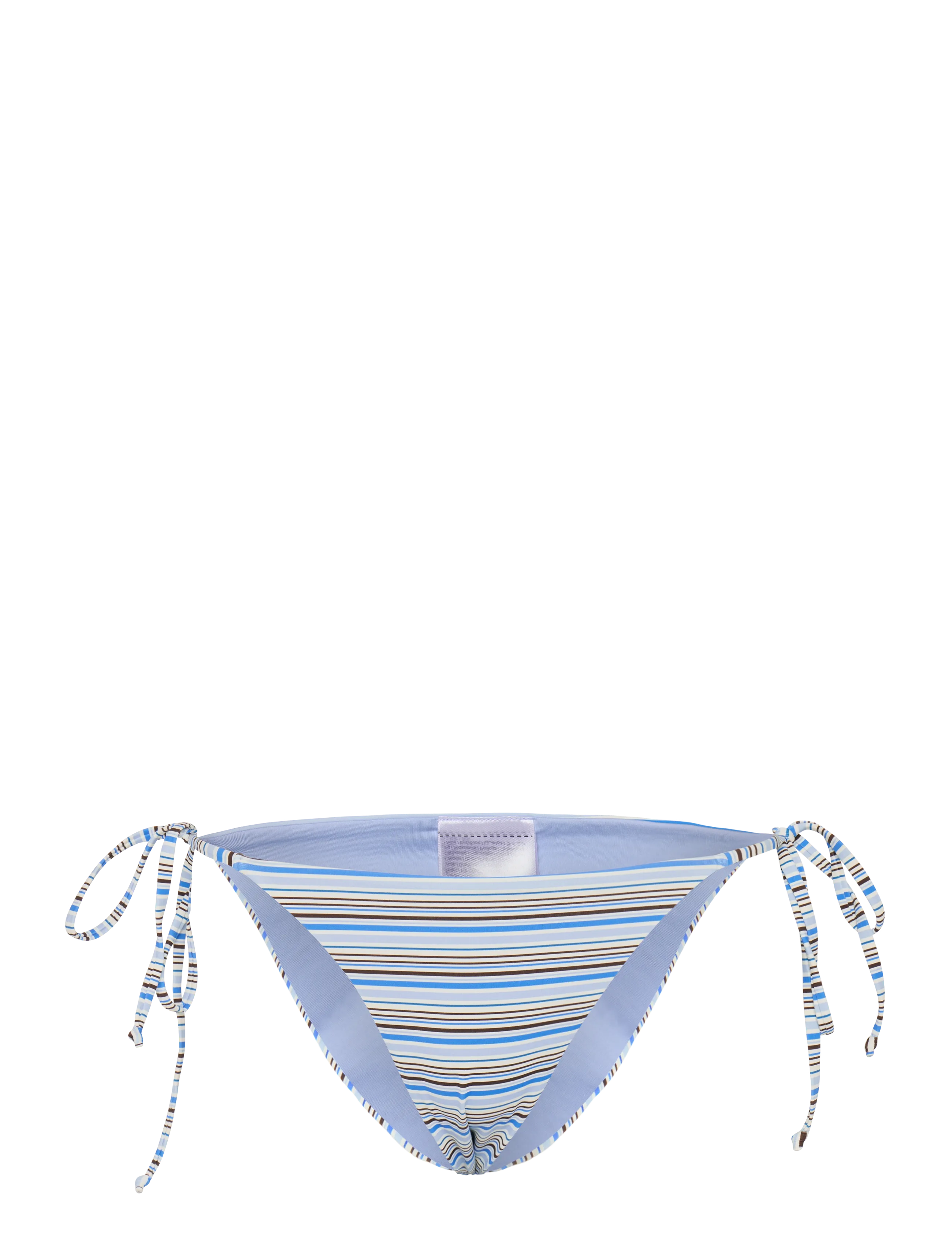 Gina Tricot Bikini triangle brief - Bikinis - BLUE STRIPE / blue