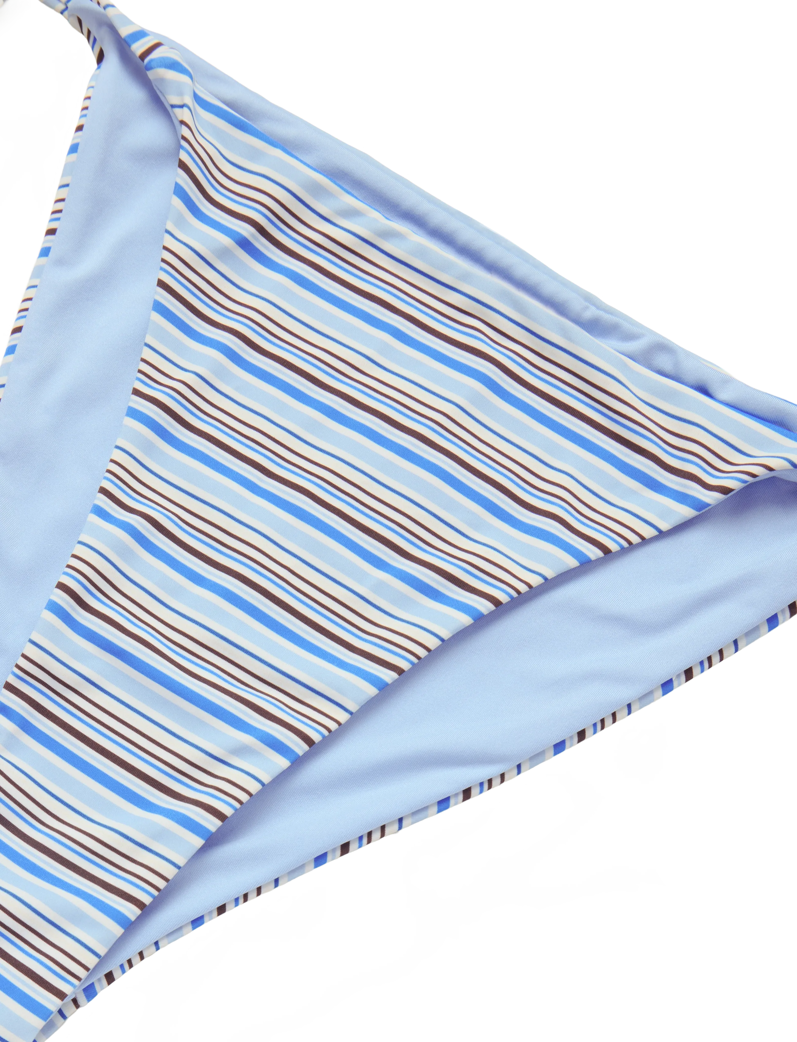 Gina Tricot - Bikini triangle brief - blue stripe - 1