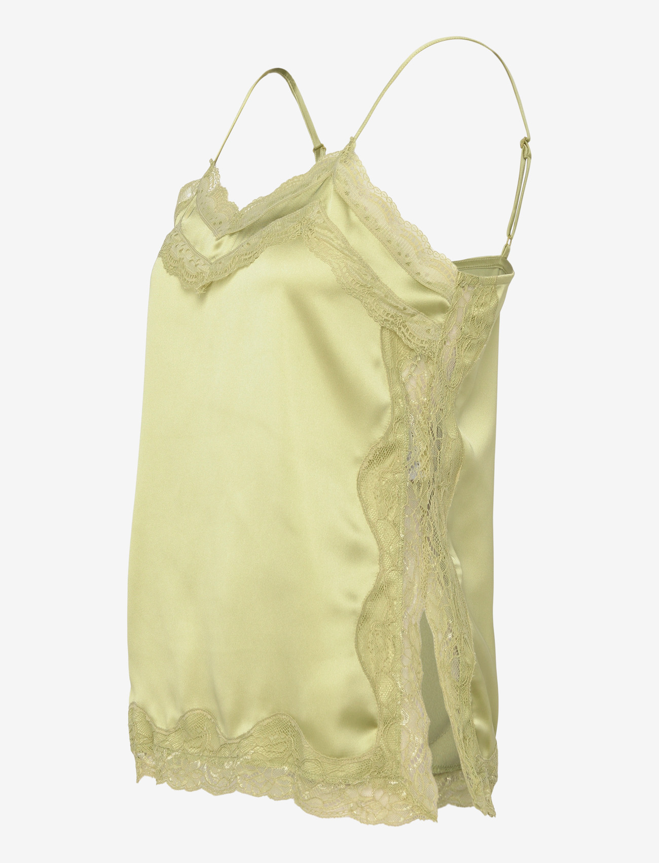 Gina Tricot - Lace singlet - tanktops - green glow (6050) - 2