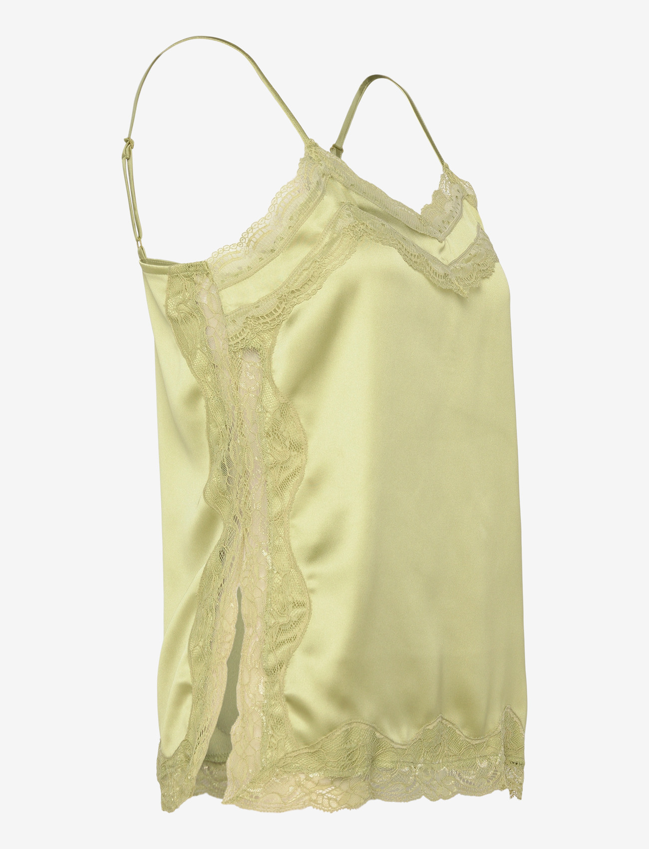 Gina Tricot - Lace singlet - tanktops - green glow (6050) - 3
