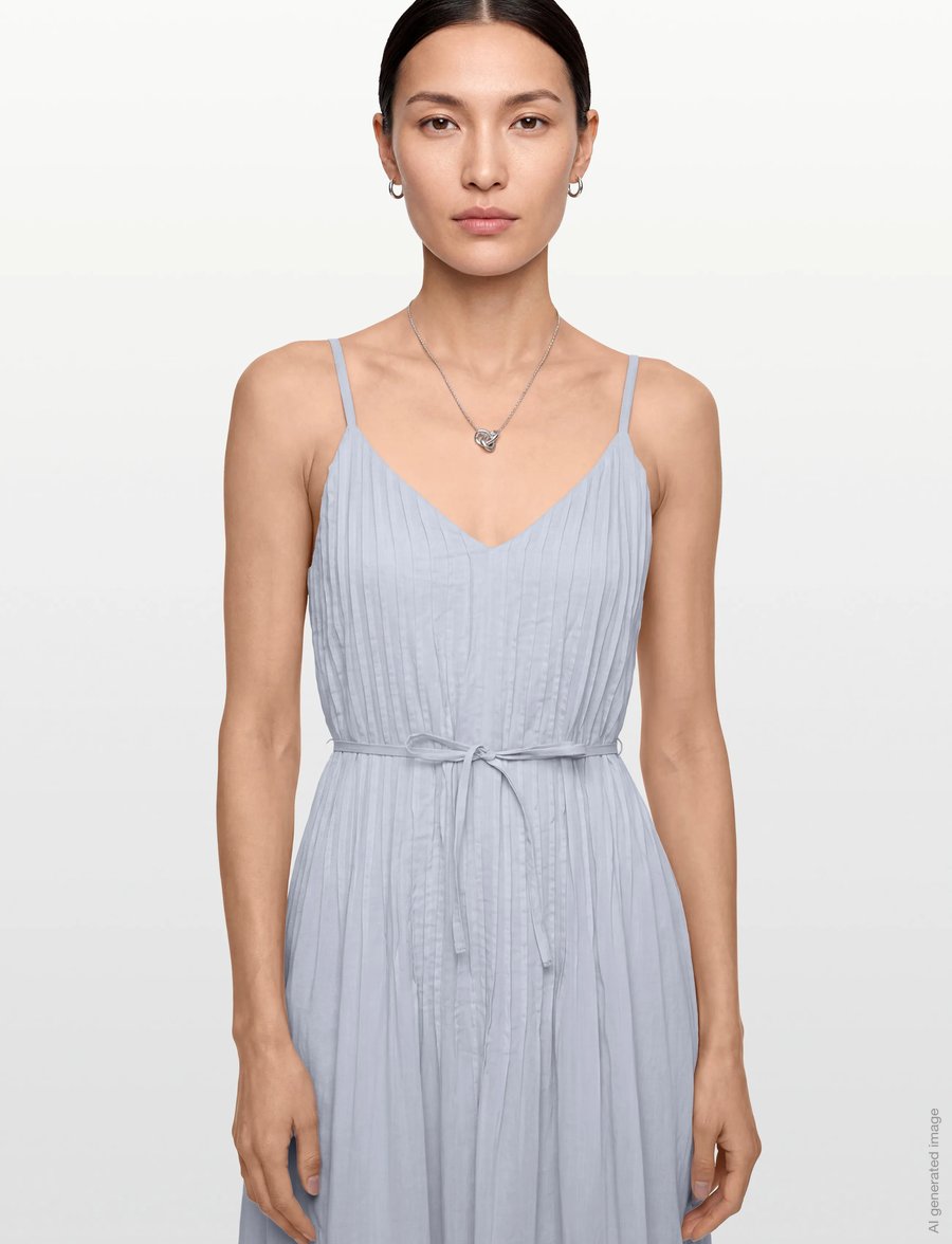 Gina Tricot - Pleated dress - sommerkleider - lt blue (5150) - 3