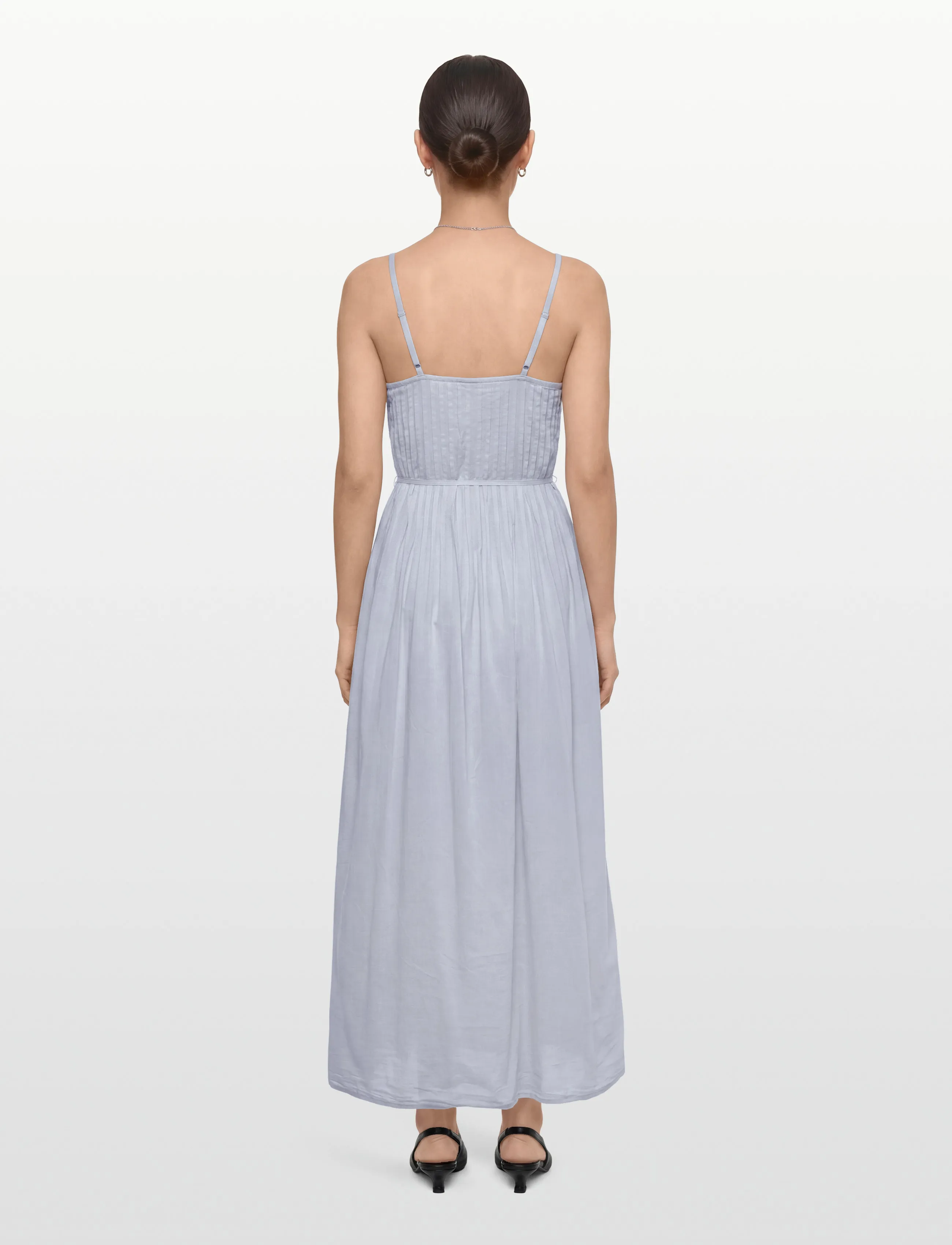 Gina Tricot - Pleated dress - sommarklänningar - lt blue (5150) - 4