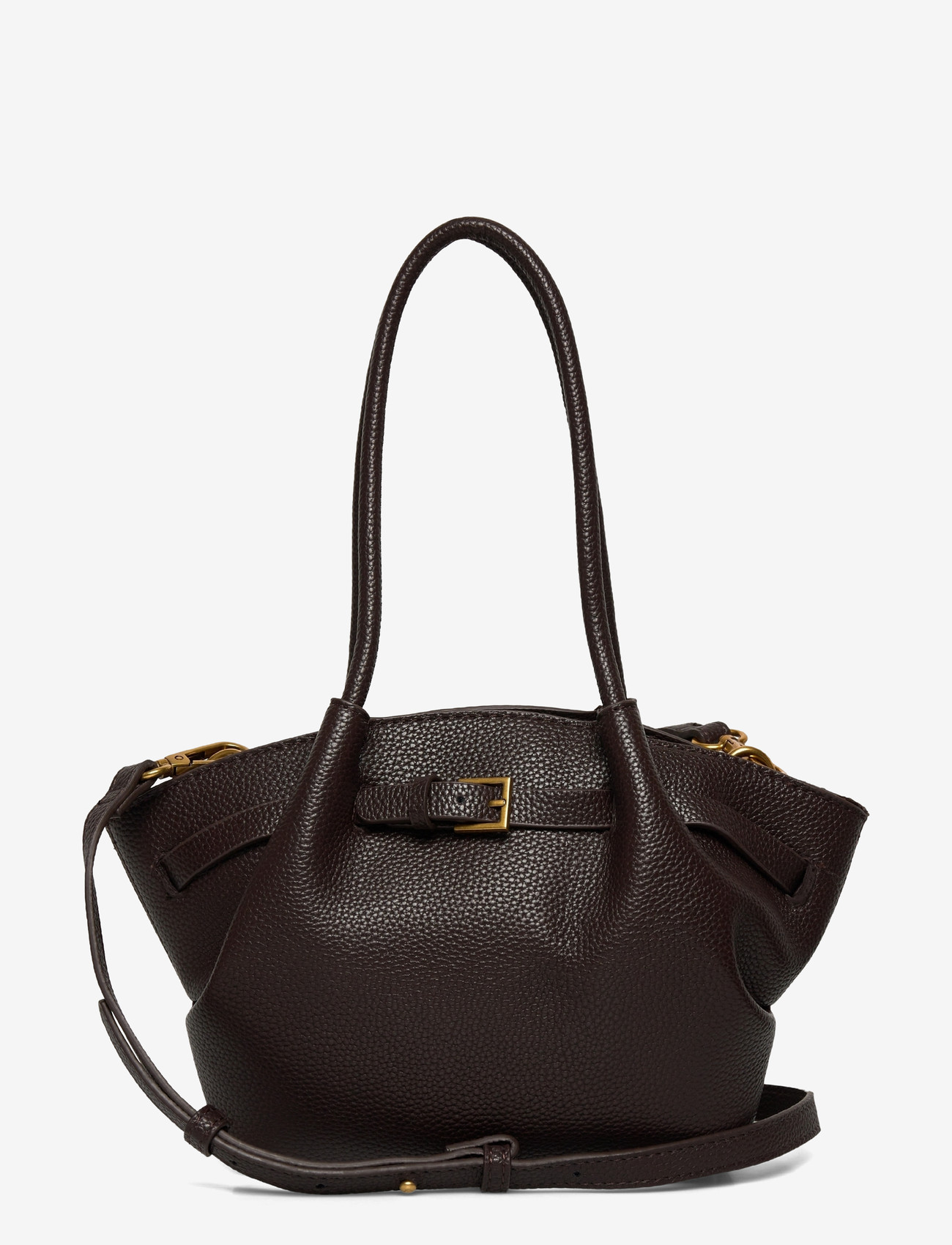 Gina Tricot - Mini fold detail bag - special occasions - brown - 0