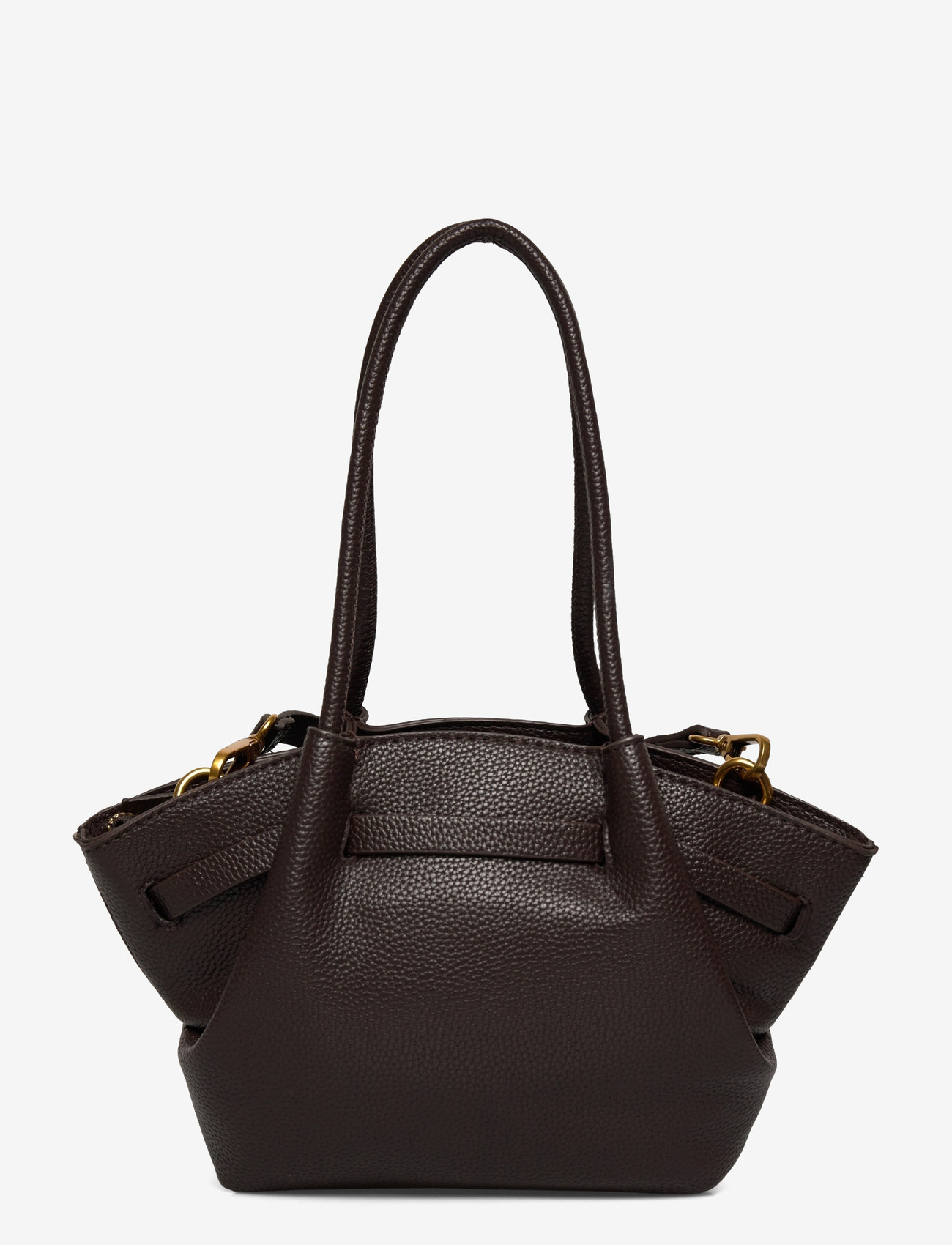 Gina Tricot - Mini fold detail bag - special occasions - brown - 1