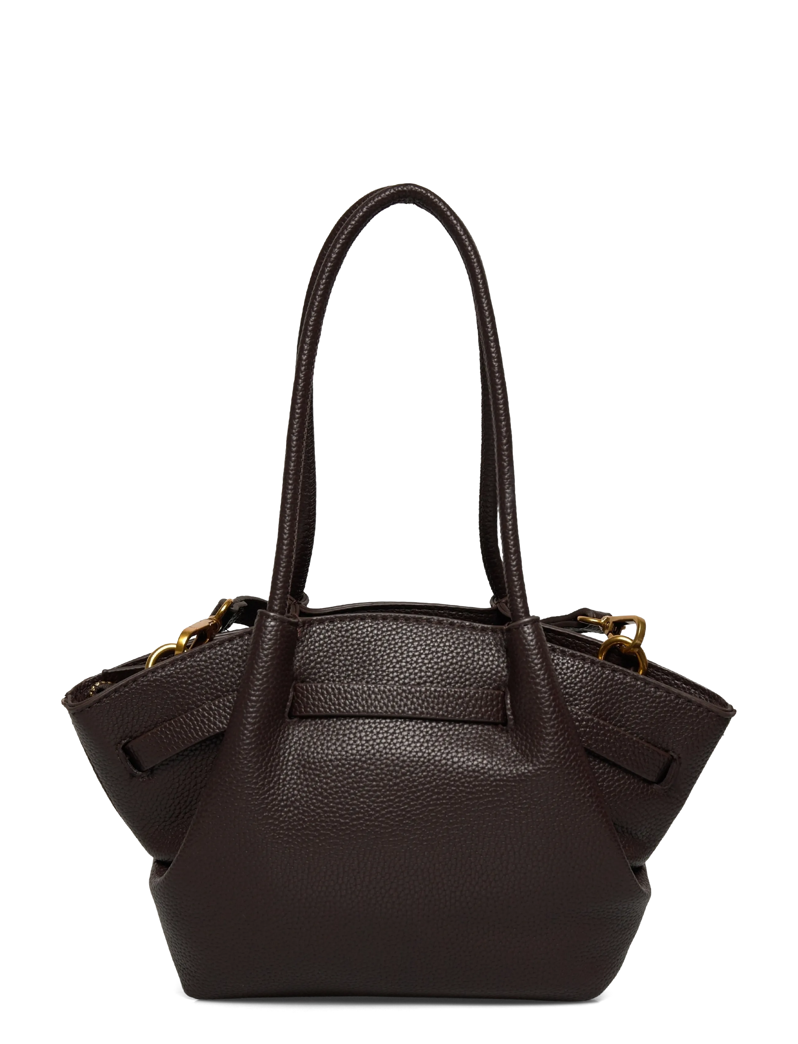 Gina Tricot - Mini fold detail bag - besondere anlässe - brown - 1
