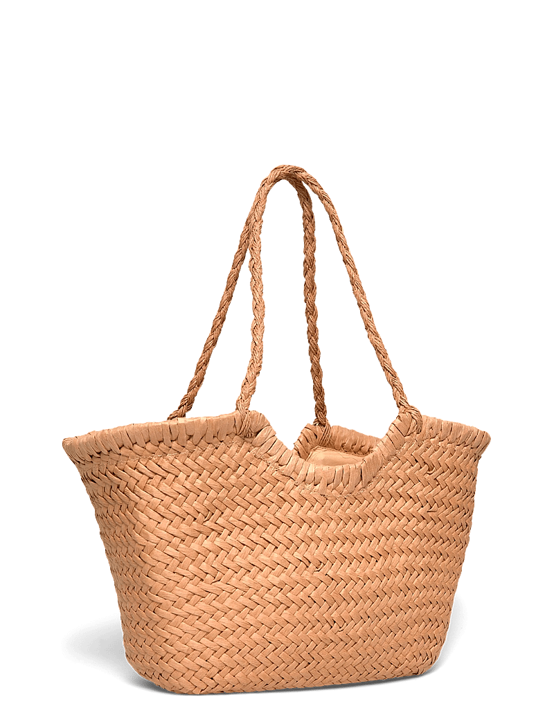 Gina Tricot - Braided straw bag - shoppers - light brown (7053) - 2
