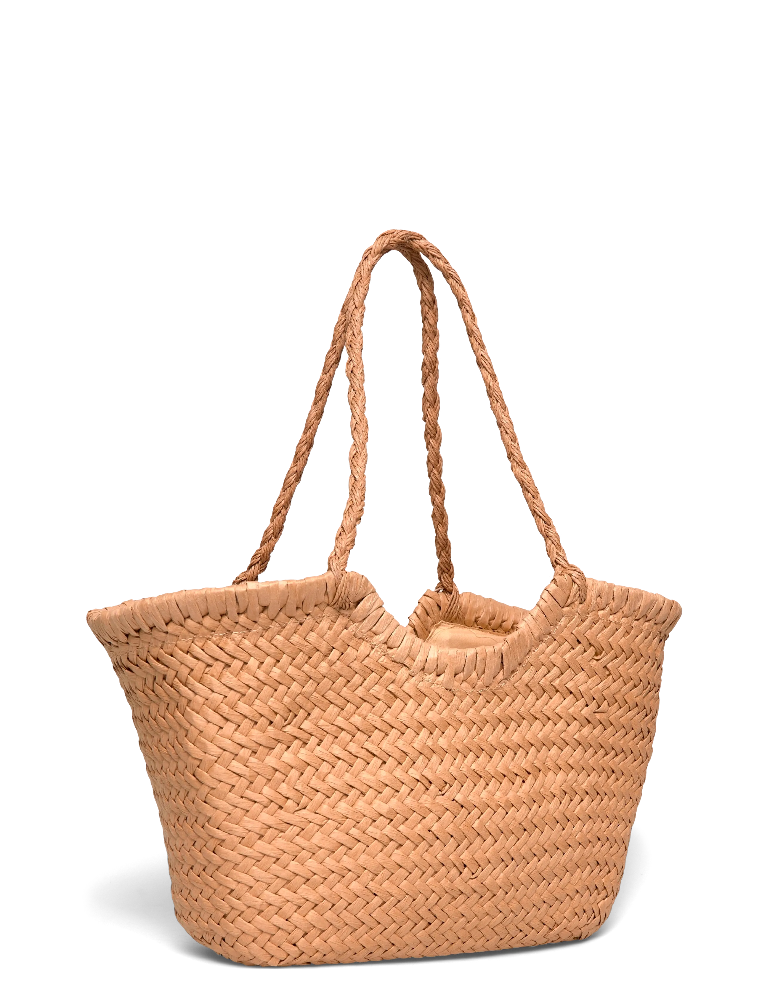 Gina Tricot - Braided straw bag - shopperki - light brown (7053) - 2