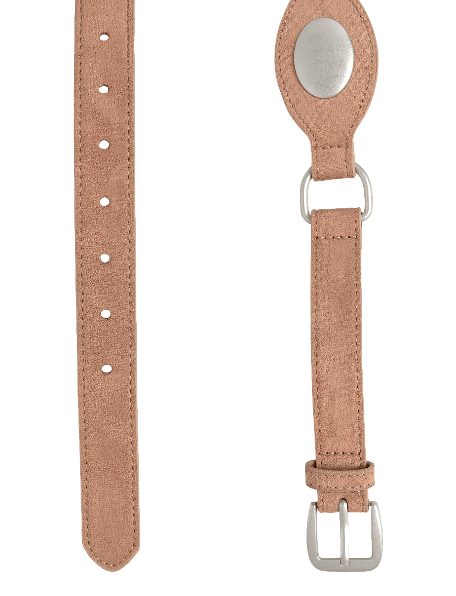 Gina Tricot - Buckle detail belt - casual bælter - light brown (7053) - 1