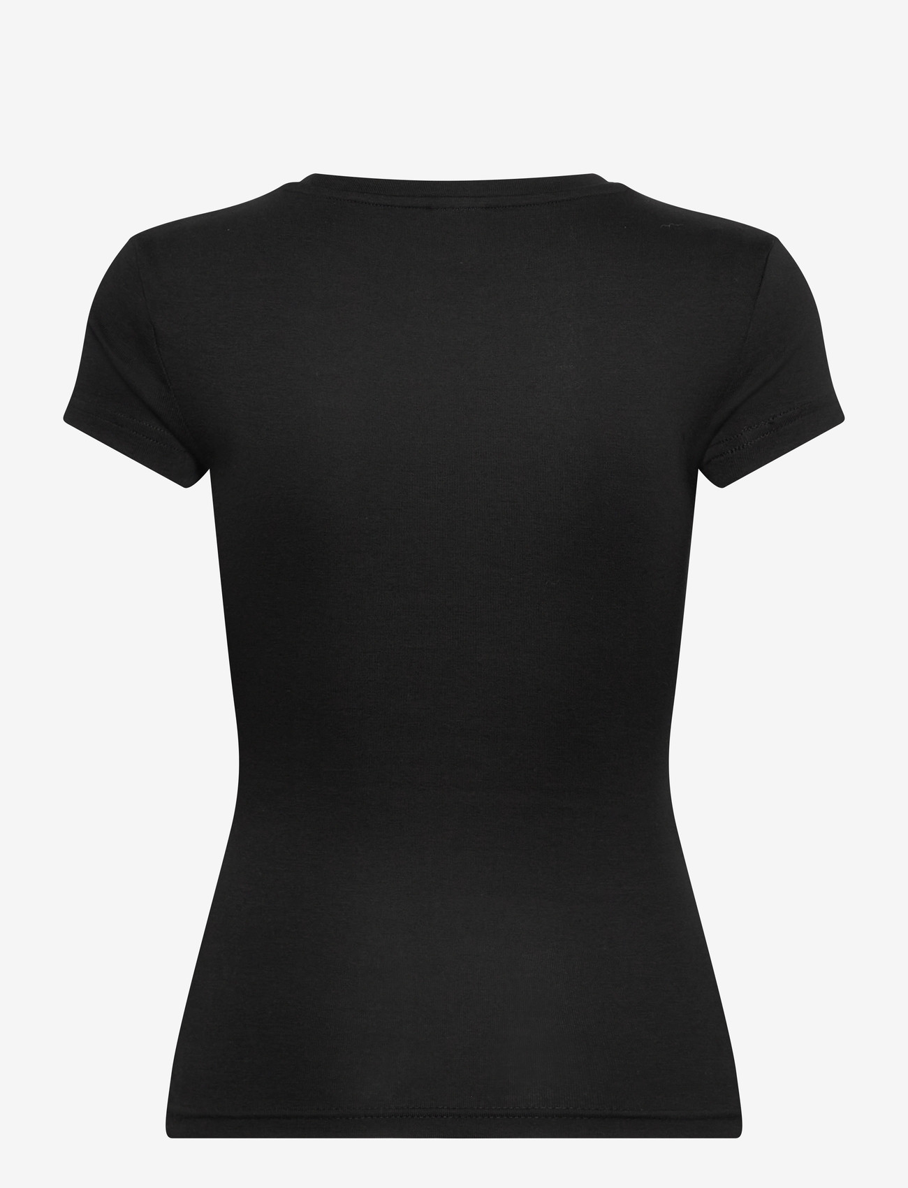 Gina Tricot - Perfect tight tee - t-shirts - black (9000) - 2