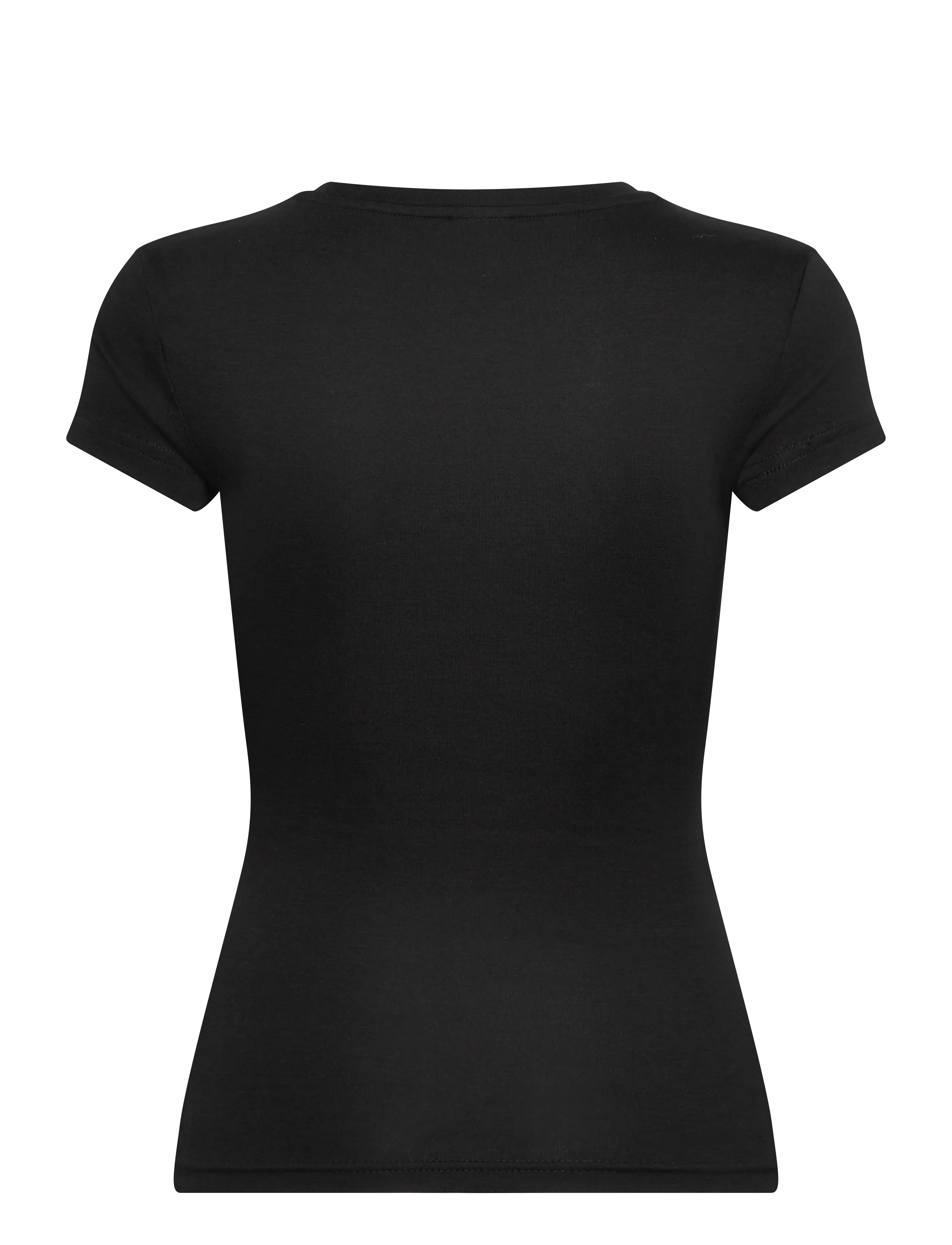 Gina Tricot - Perfect tight tee - t-shirts - black (9000) - 2
