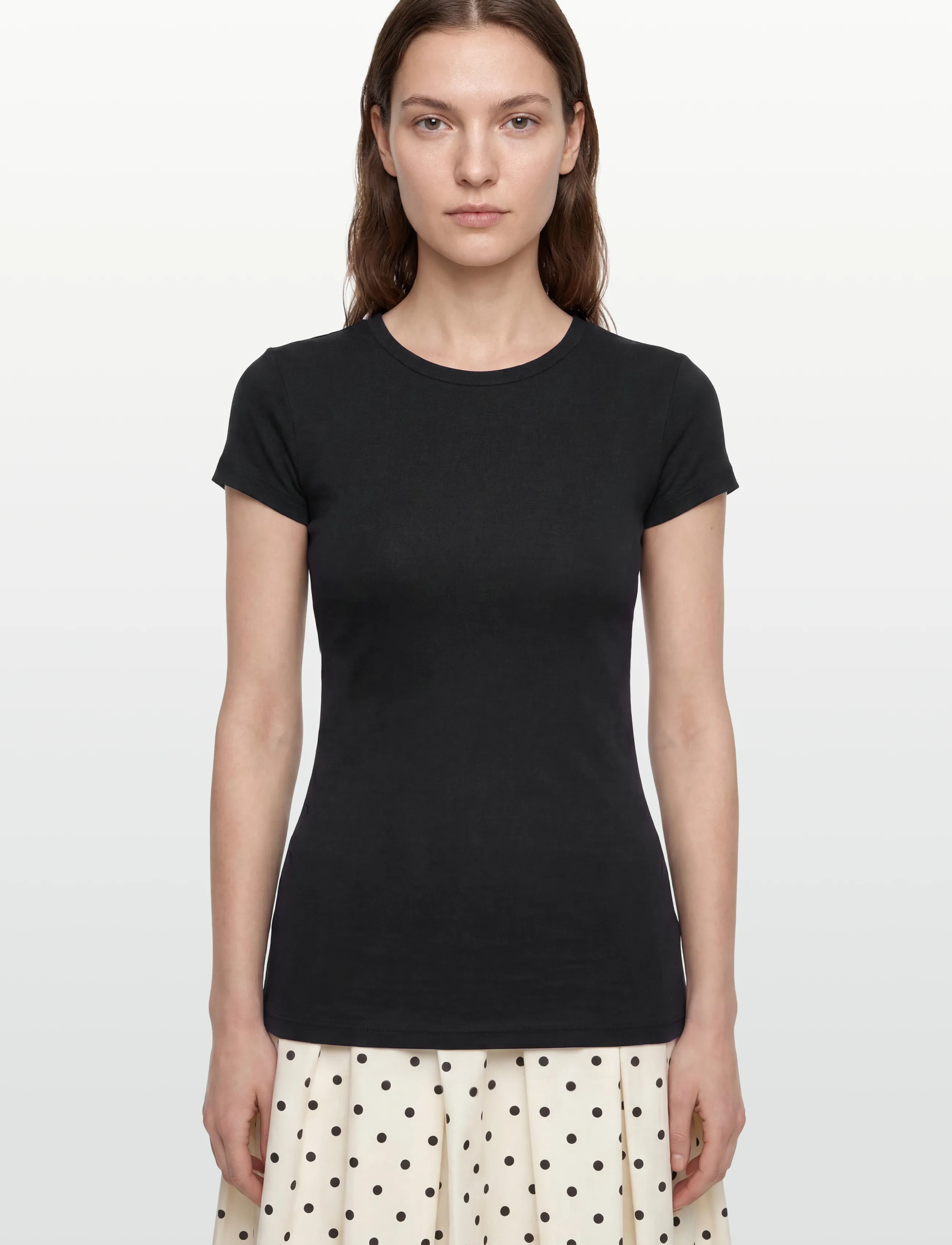 Gina Tricot - Perfect tight tee - t-shirts - black (9000) - 3