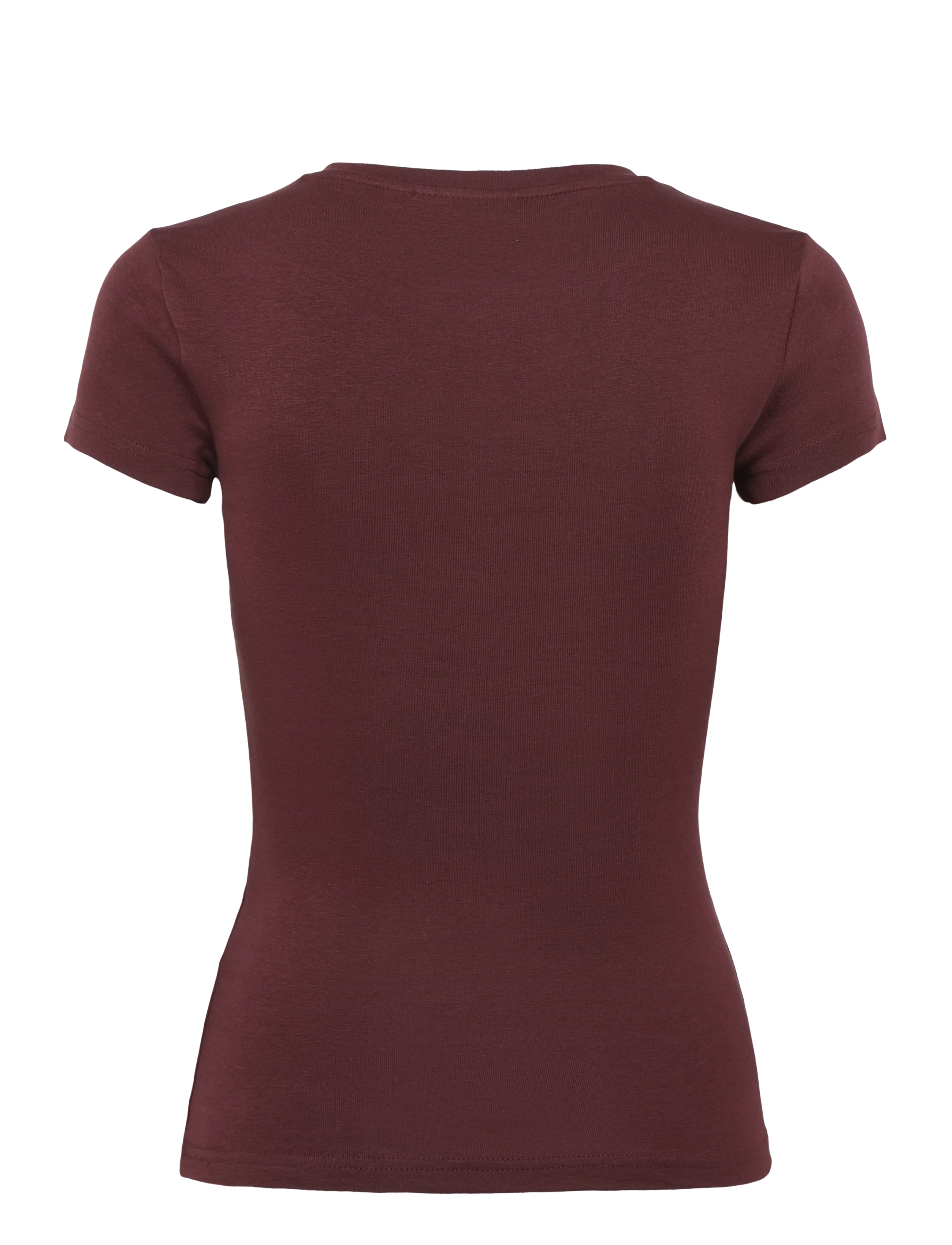 Gina Tricot - Perfect tight tee - t-särgid - decadent chocolate - 2