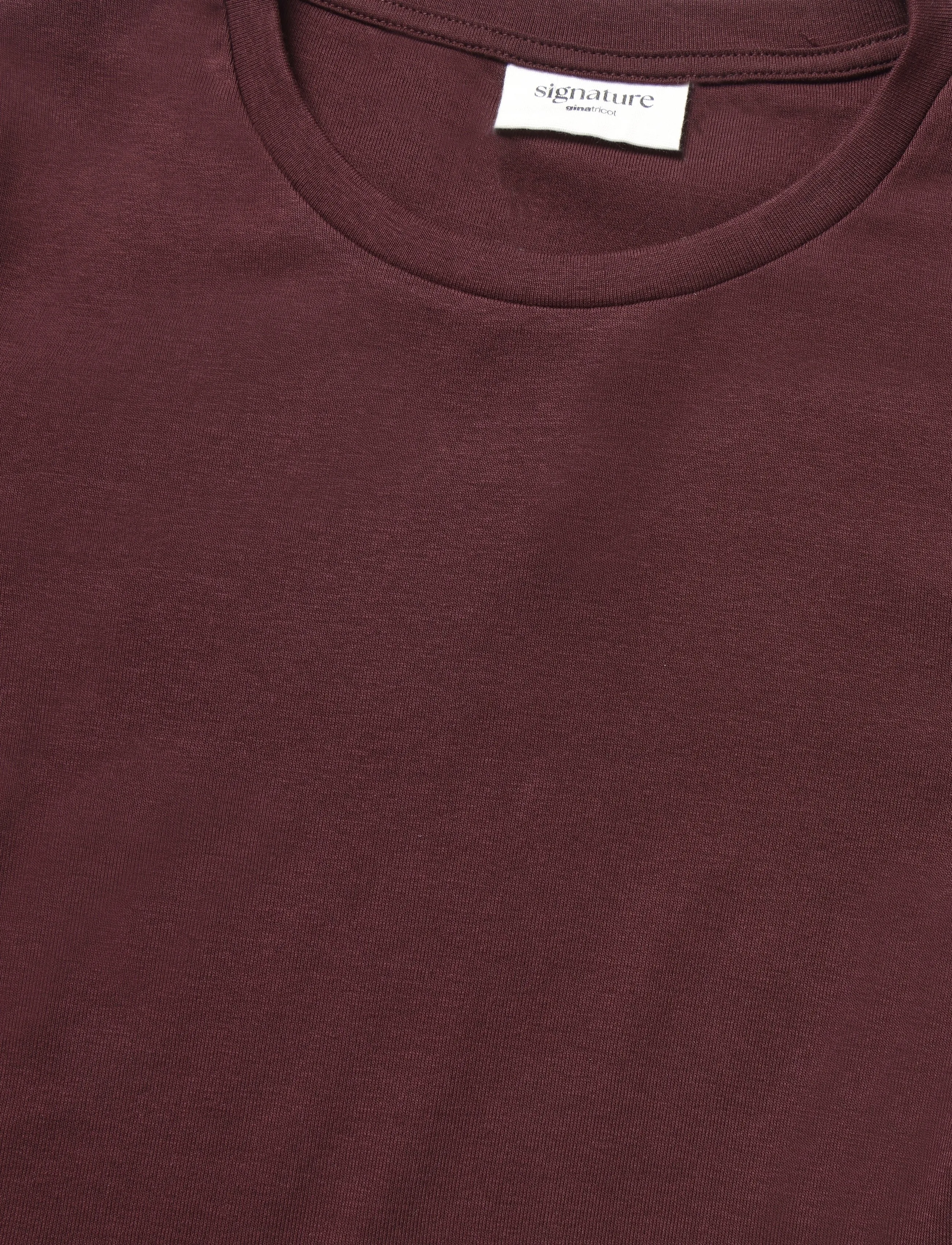 Gina Tricot - Perfect tight tee - t-särgid - decadent chocolate - 5