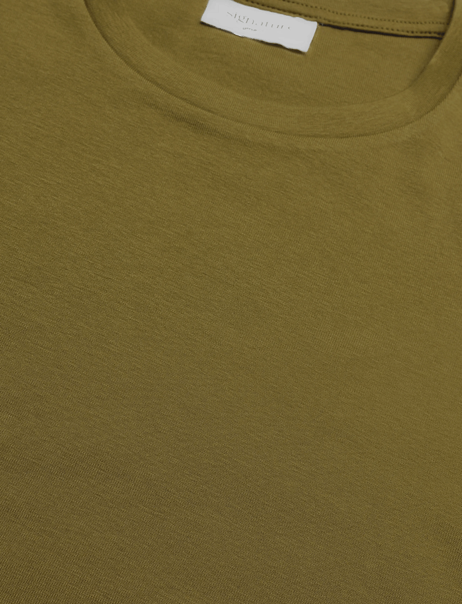 Gina Tricot - Perfect tight tee - t-shirts - fir green - 5