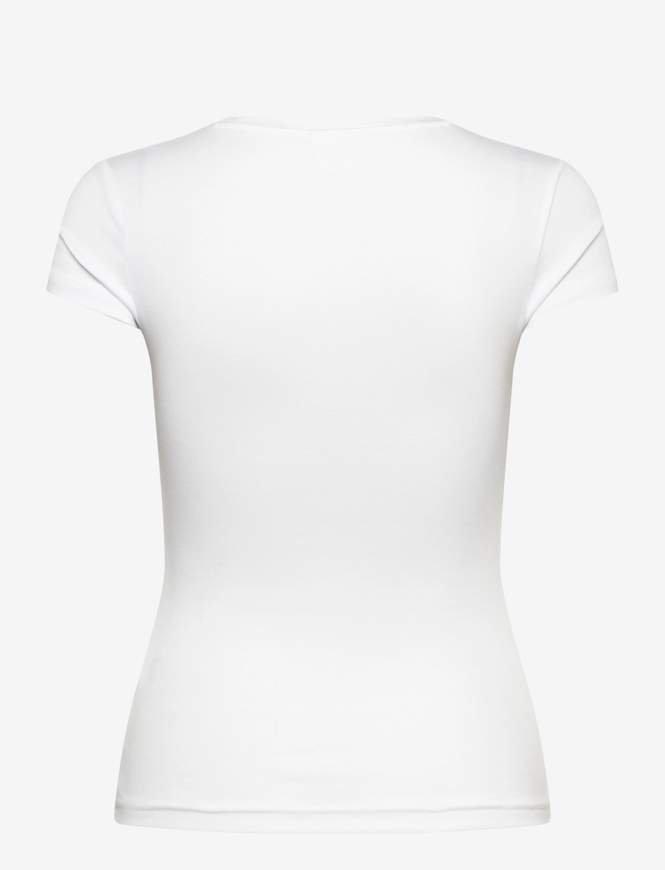 Gina Tricot - Perfect tight tee - t-shirts - white (1000) - 2