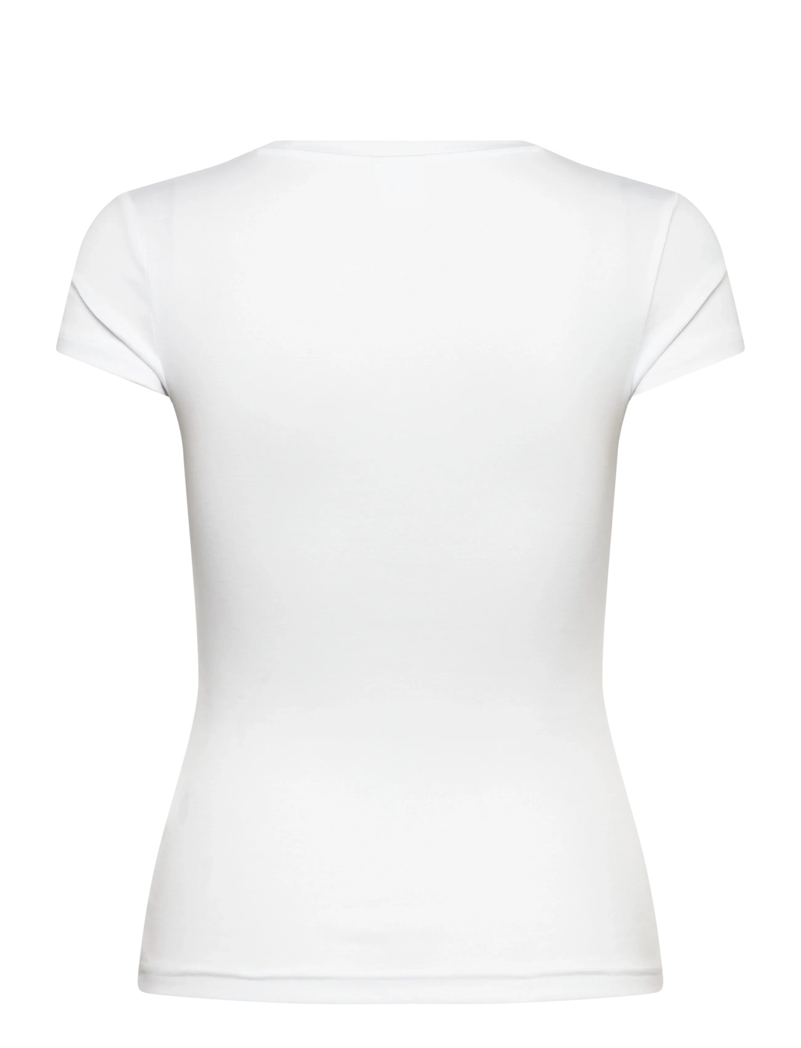 Gina Tricot - Perfect tight tee - t-särgid - white (1000) - 2