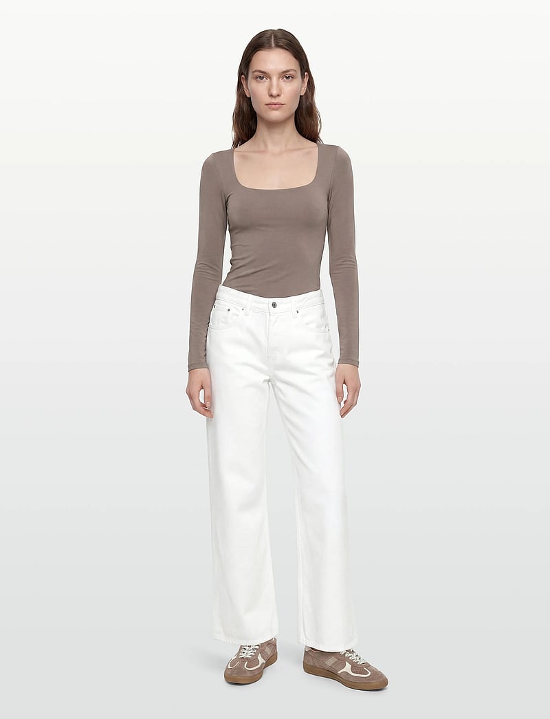Gina Tricot - Boyfriend jeans - boyfriend jeans - offwhite (1420) - 0