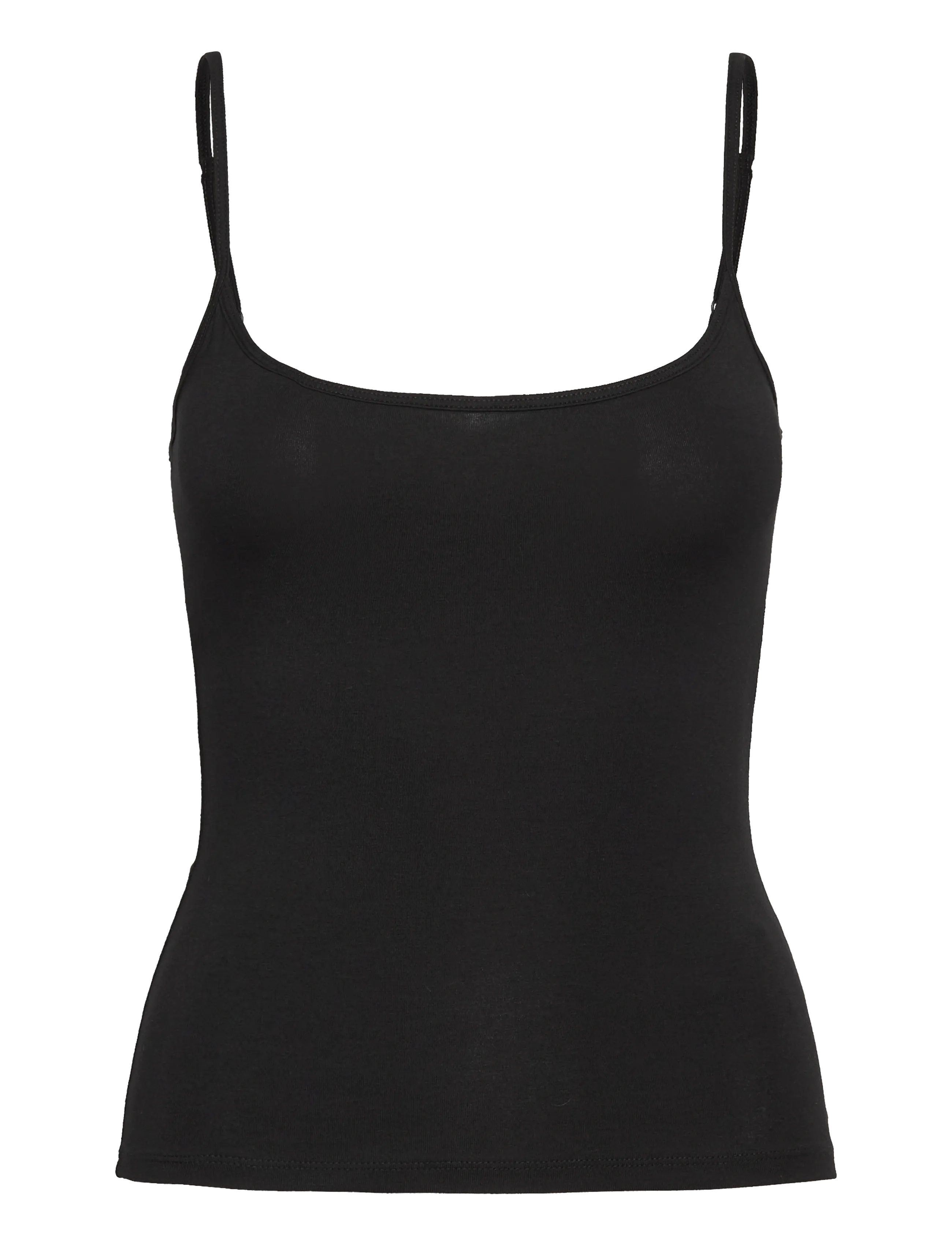 Gina Tricot Perfect strap singlet - Nyheder - BLACK (9000) / black